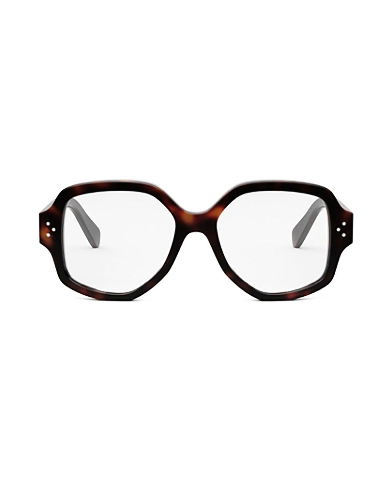 Celine Eyewear Squared Frame Glasses - 052 アイウェア
