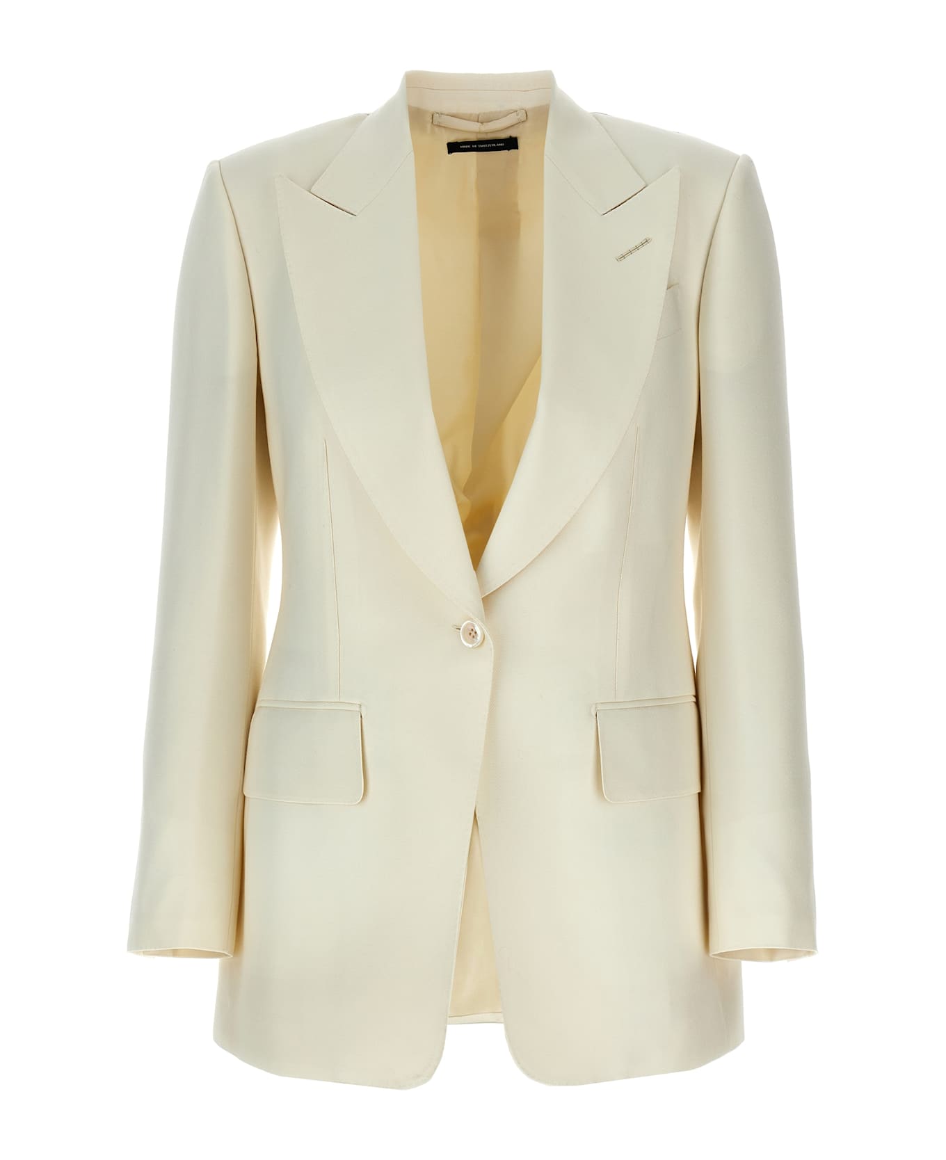 Tom Ford Single-breasted Blazer - White