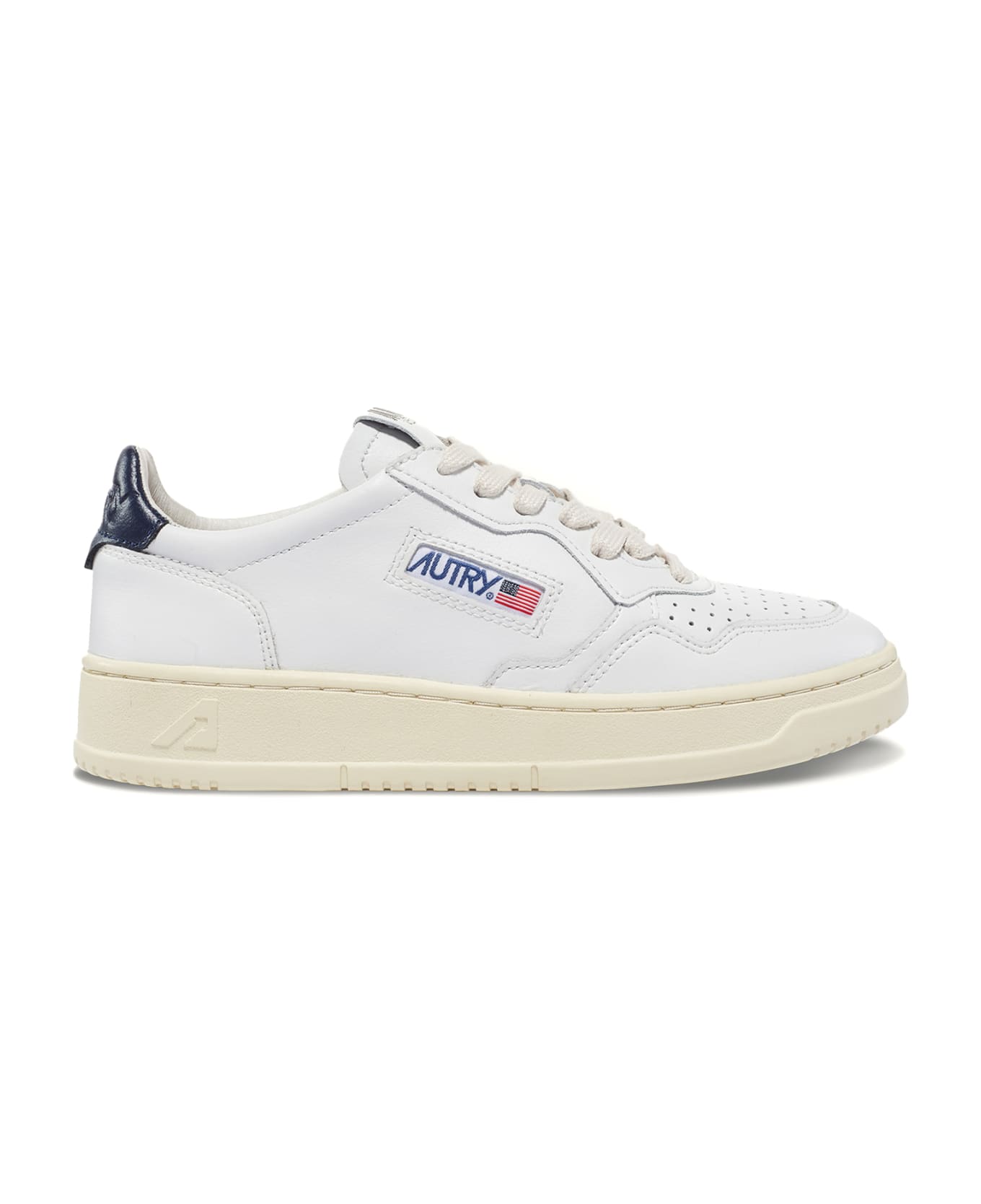 Autry White Medalist Sneakers - WHITE