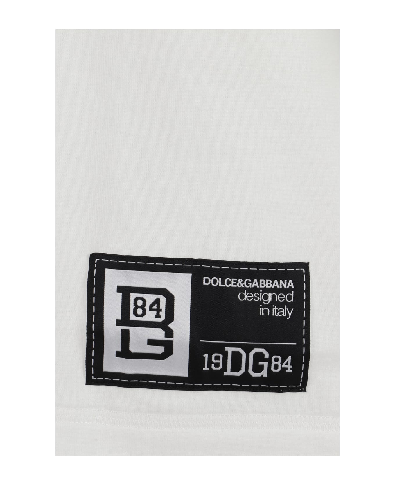 Dolce & Gabbana Logo T-shirt - Bianco