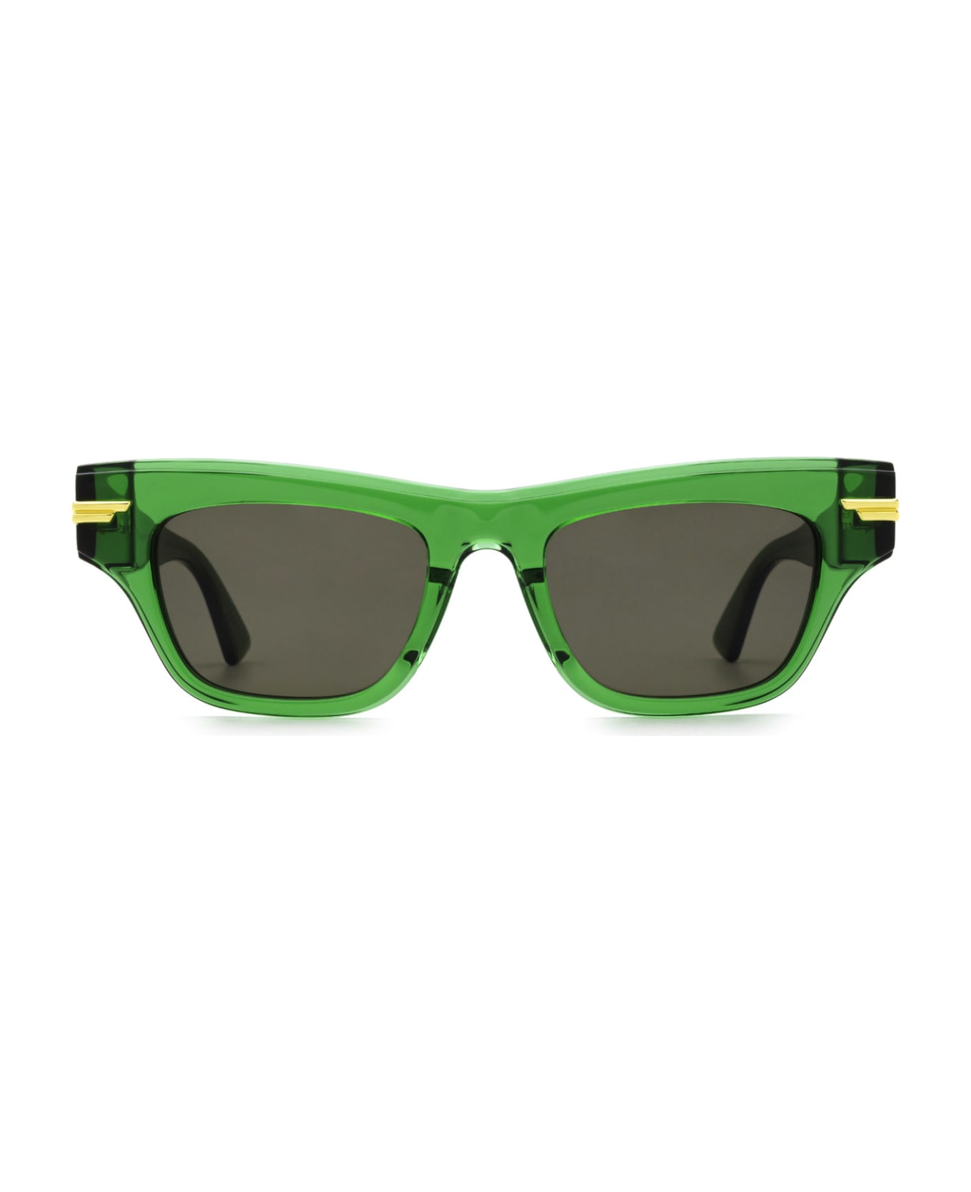 Bottega Veneta Eyewear Bv1122s Green Sunglasses - Green