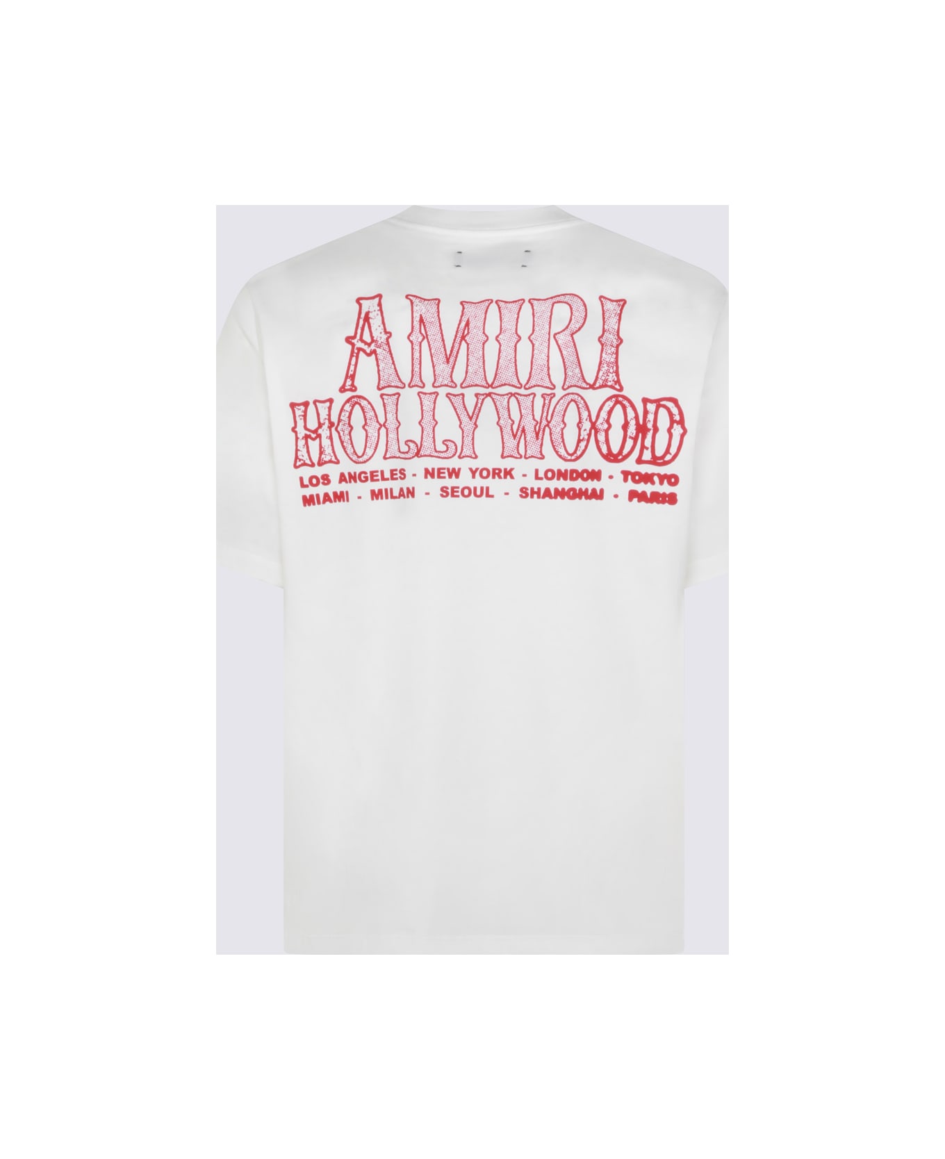 AMIRI Ivory Cotton T-shirt - AVORIO
