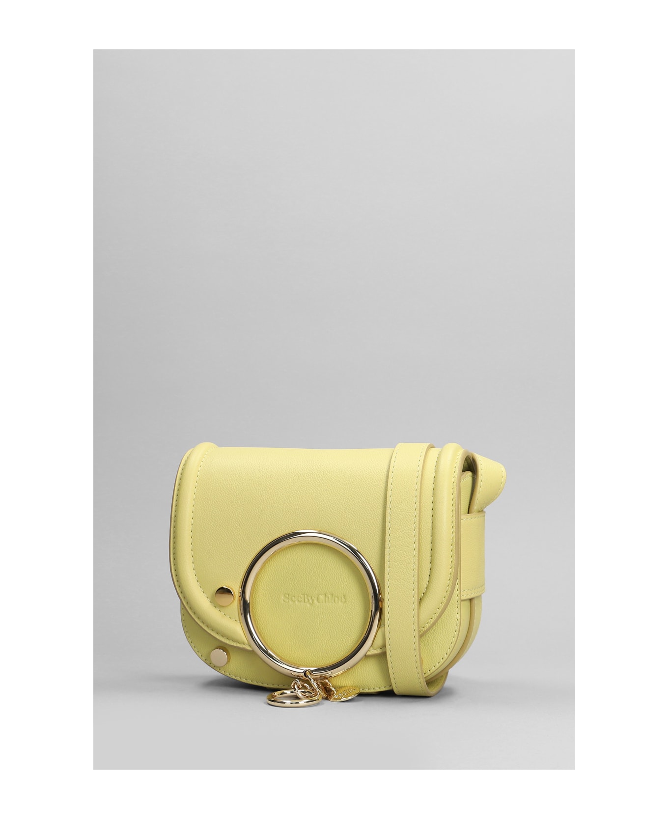 See by Chloé Mara Shoulder Bag In Yellow Leather - yellow