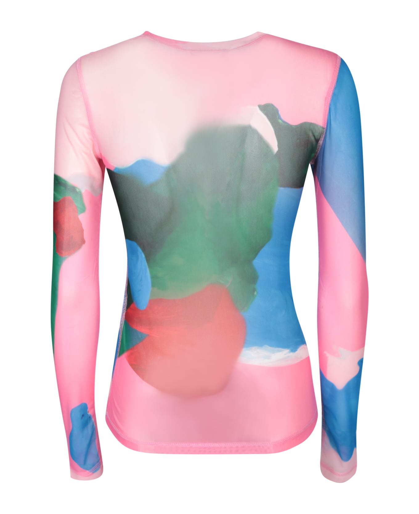 J.W. Anderson Abstract Pattern Print T-shirt - Pink/multi