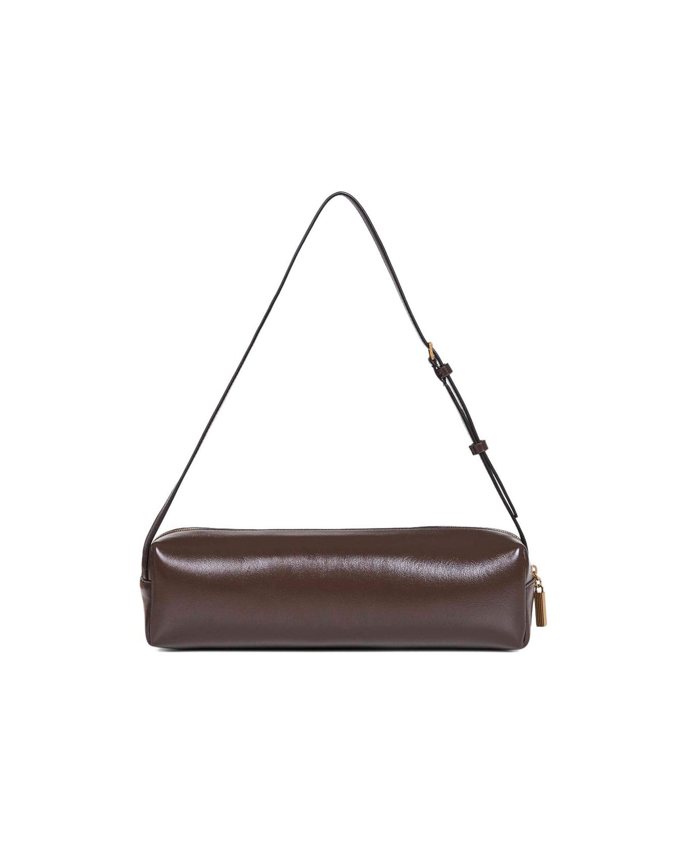 Khaite Kye Leather Shoulder Bag - Brown