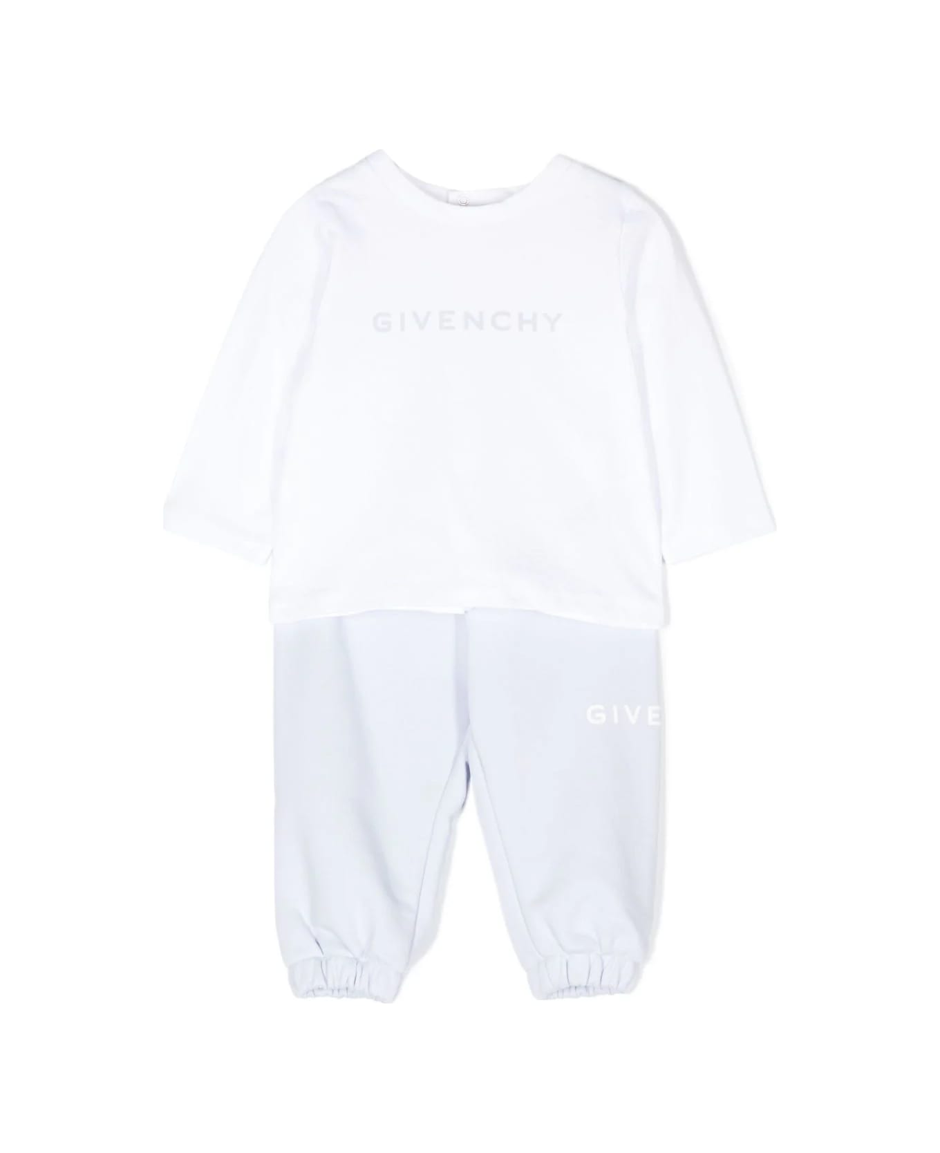 Givenchy Completo Con Logo - Light blue