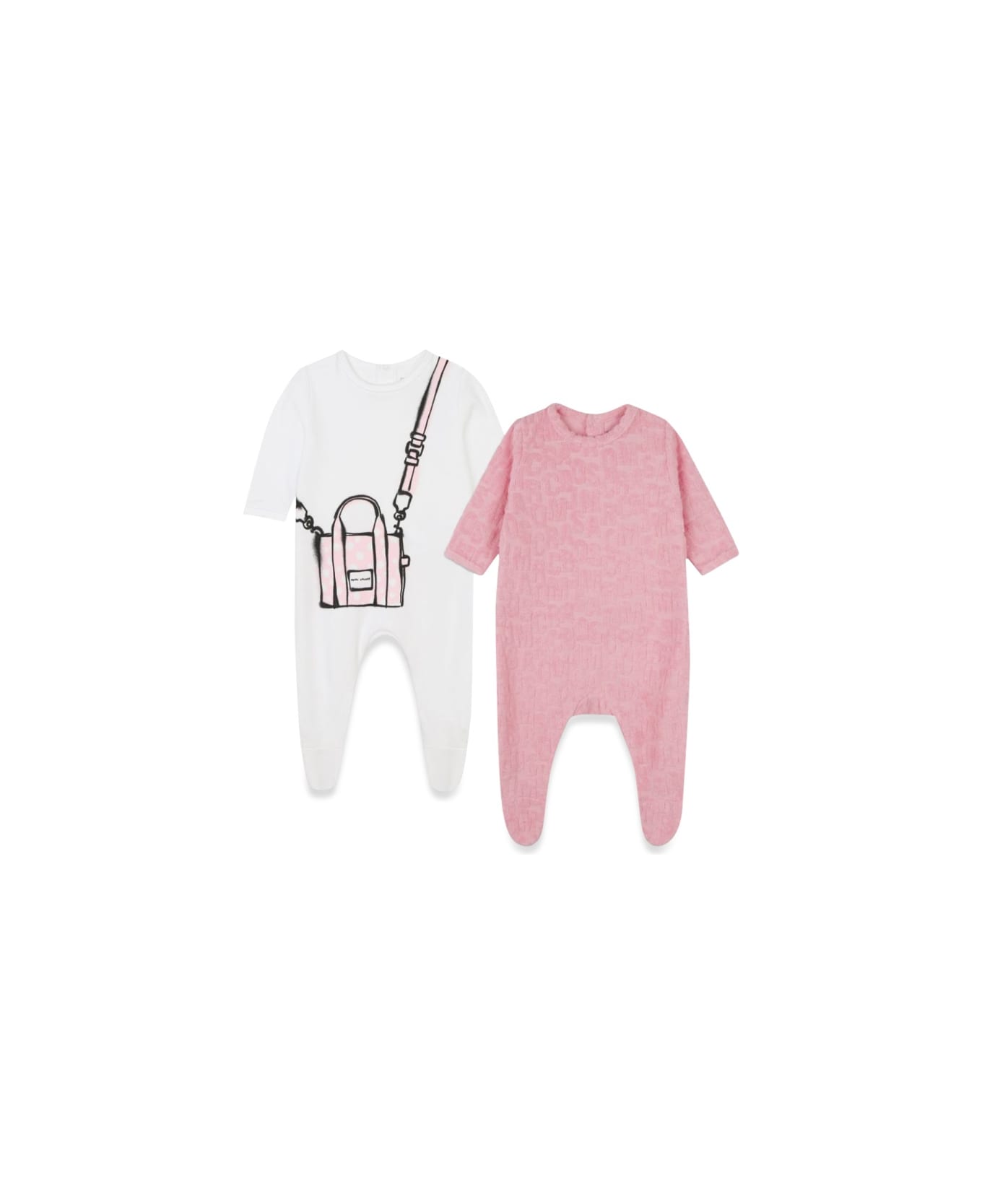 Little Marc Jacobs Lot Of 2 Pajamas - PINK