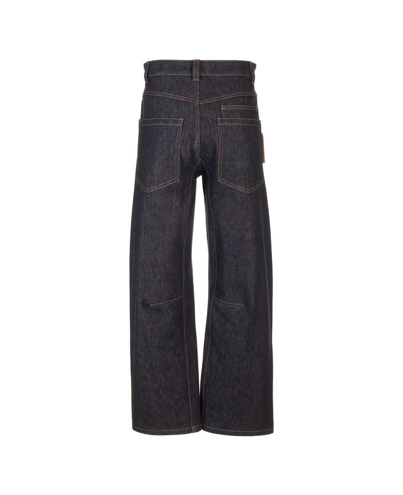 Brunello Cucinelli "soft Curved" Jeans - Blue