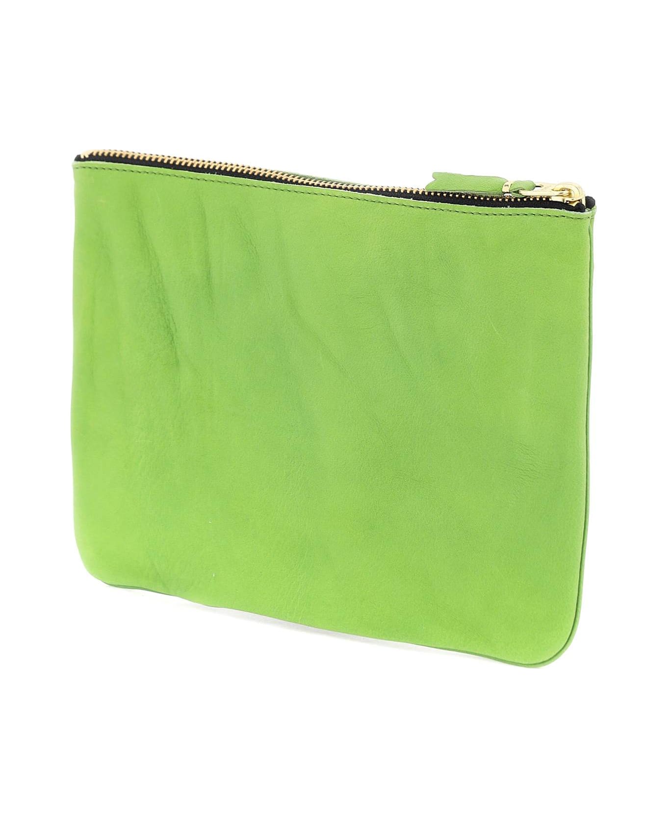 Comme des Garçons Wallet Classic Pouch - GREEN (Green)
