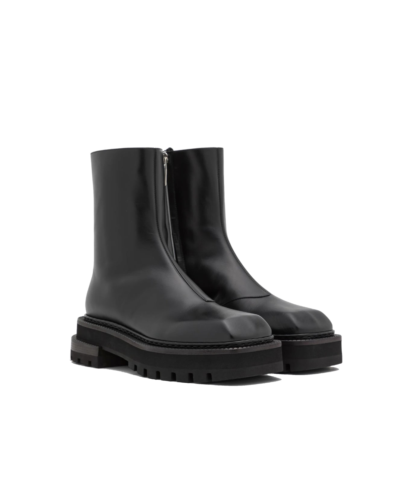 SportMax Retina Leather Boots | italist