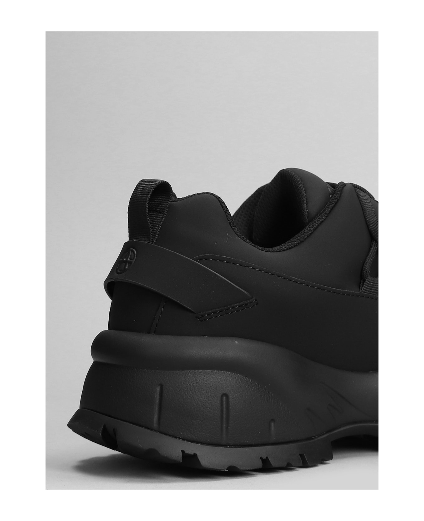 Acupuncture Gingypork Sneakers In Black Fabric - black