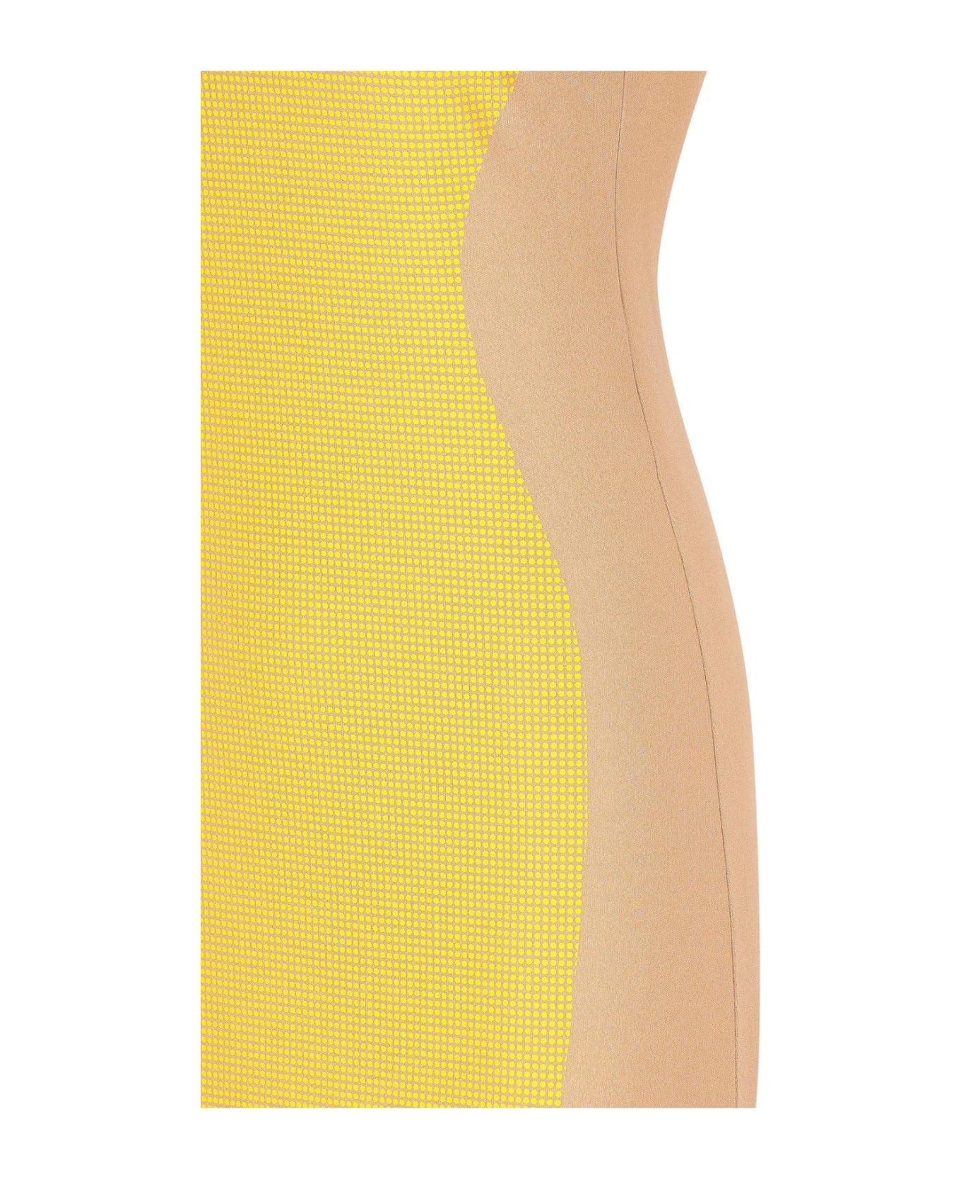 Fendi Sleeveless Colour-block Maxi Dress ワンピース＆ドレス
