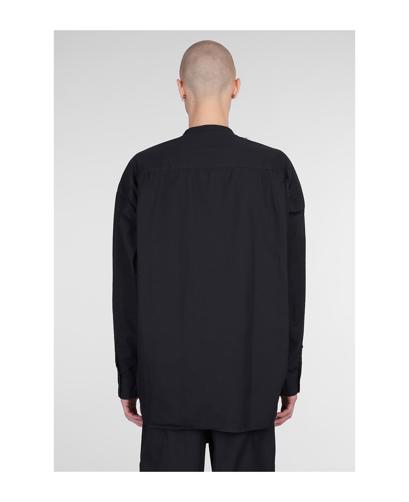 Mihara Yasuhiro Shirt In Black Cotton - black