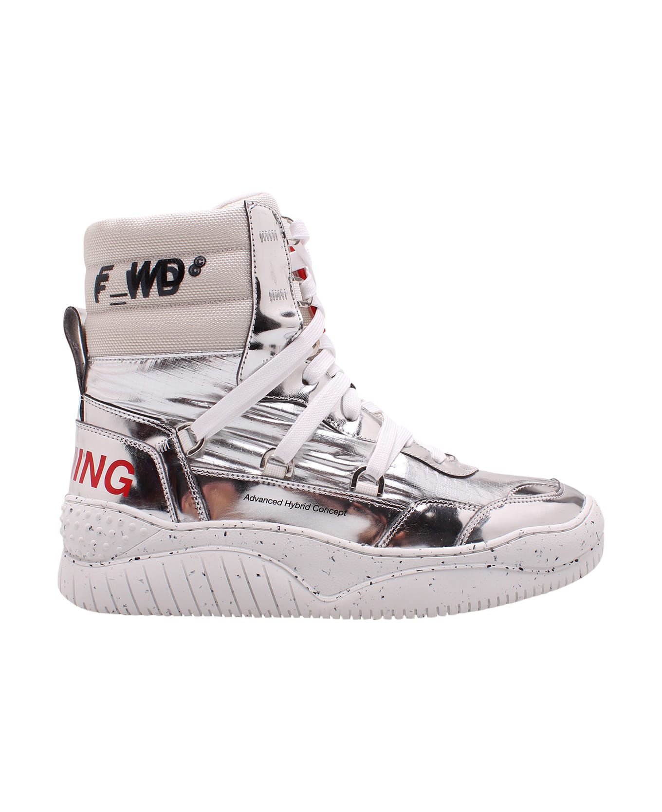 FW_D F_wd Polyester Sneakers - Silver