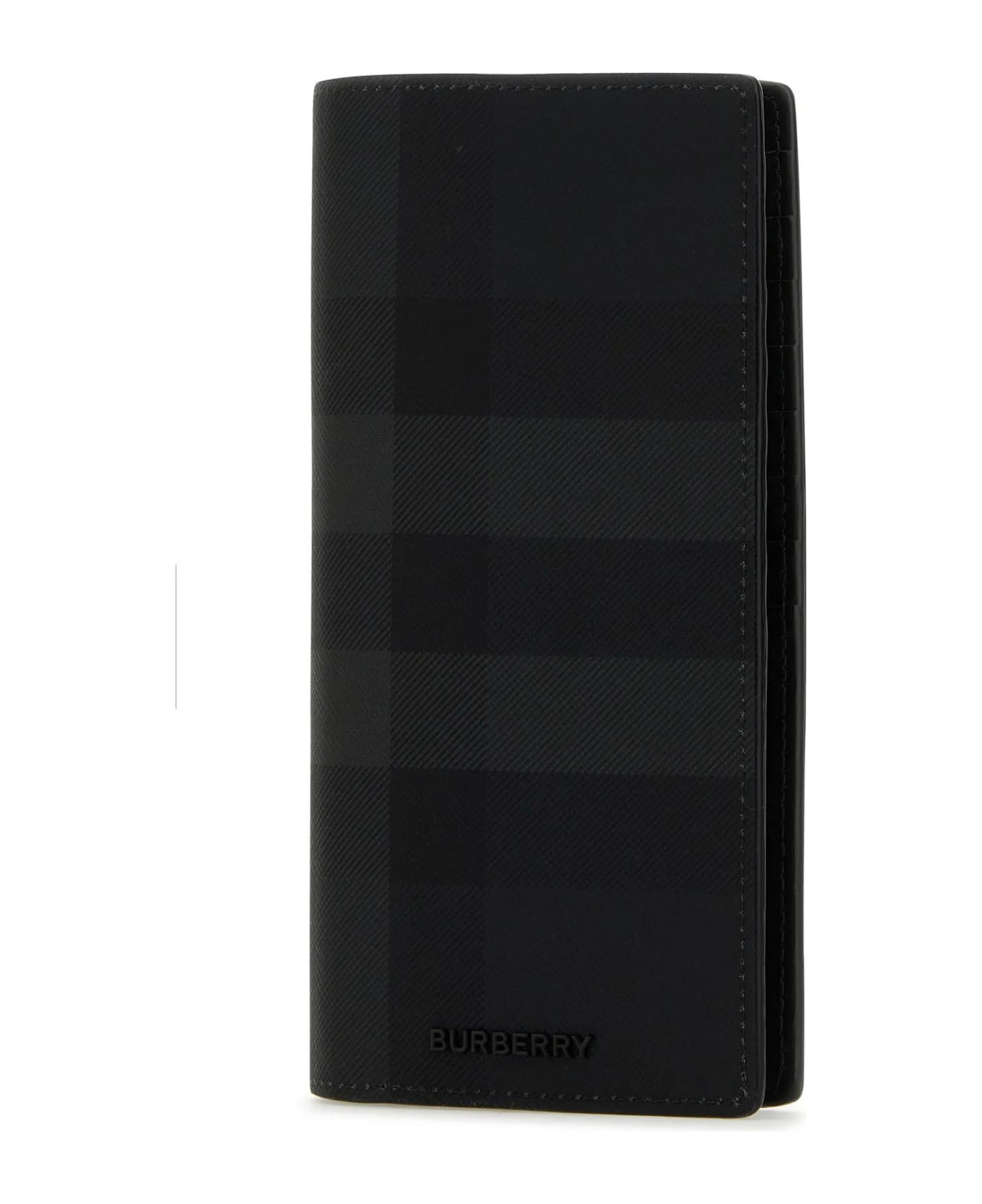 Burberry Printed E-canvas Wallet - Black