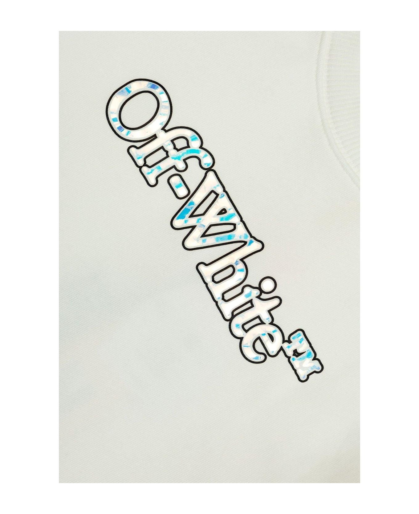 Off-White Big Bookish Sweatshirt - White Silver