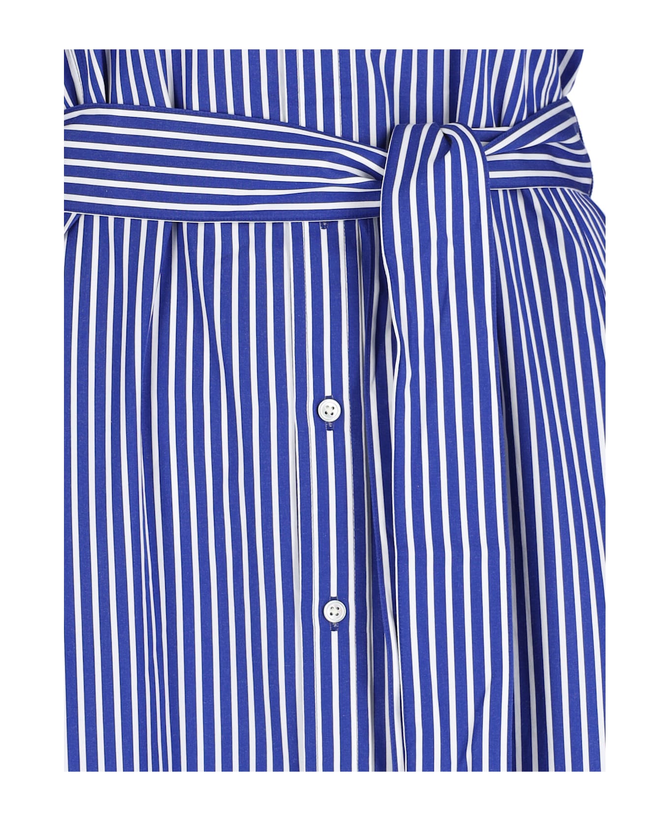 Polo Ralph Lauren Chemisier Midi Dress - Blue
