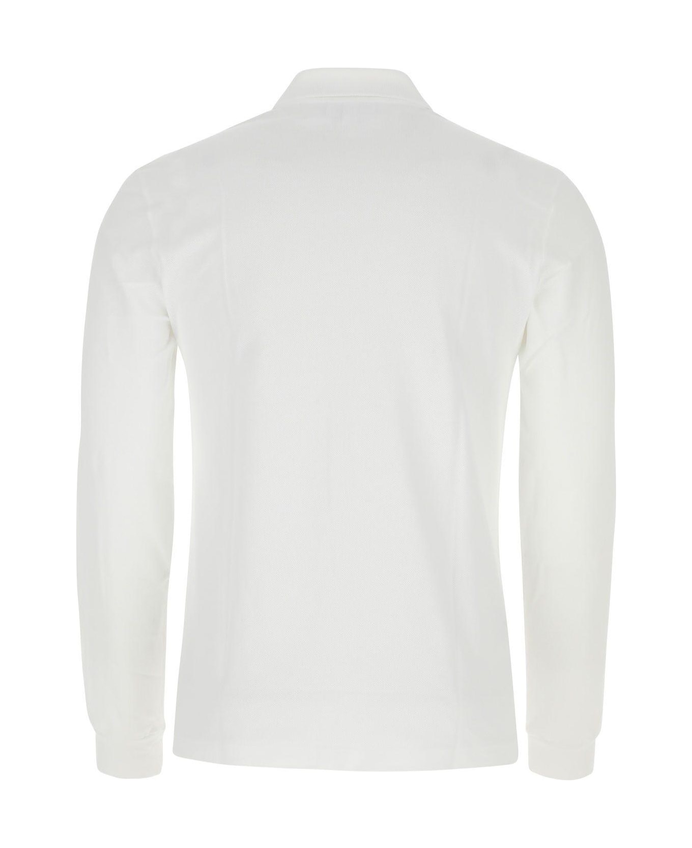 Lacoste White Piquet Polo Shirt シャツ