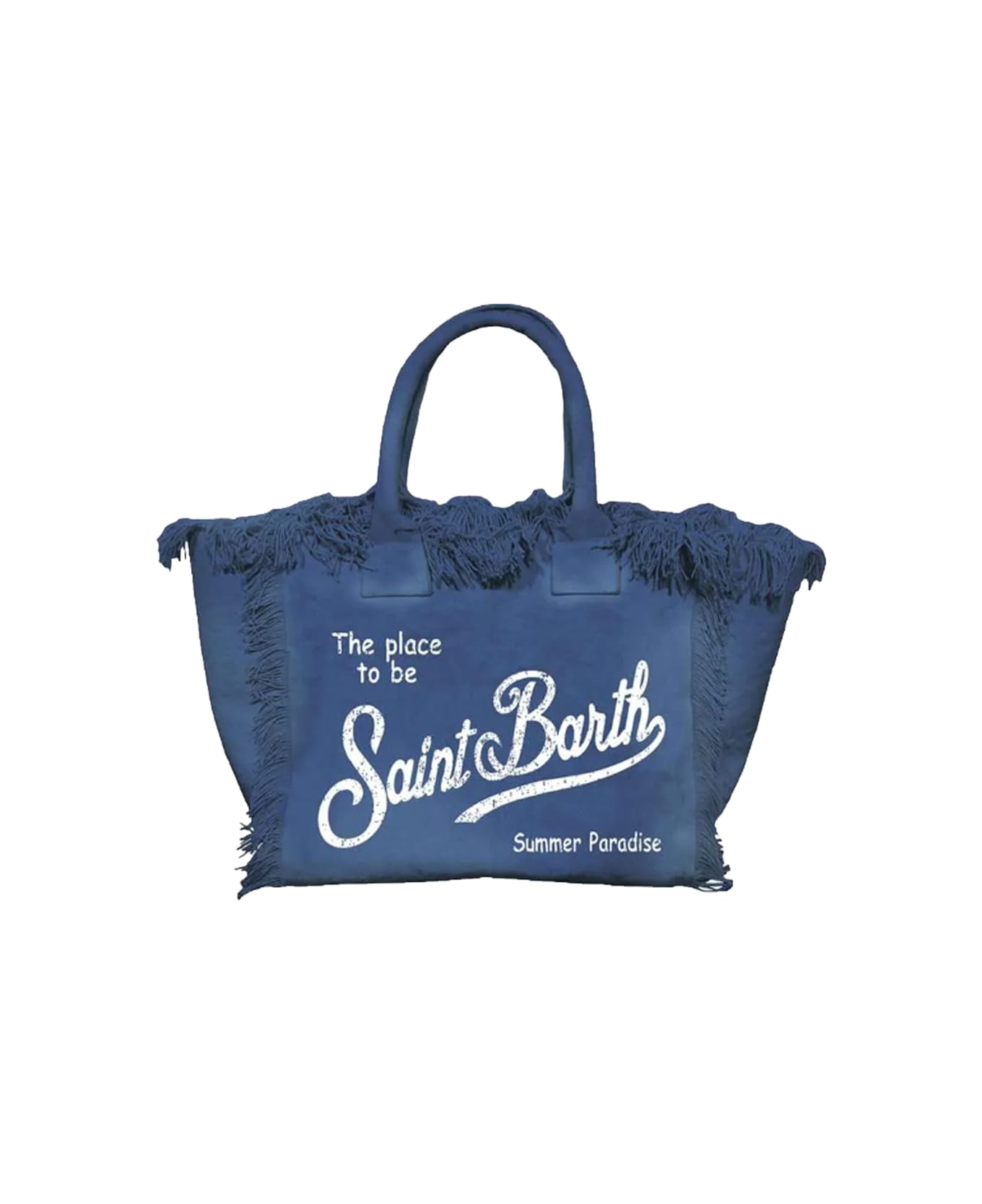 MC2 Saint Barth Shopping Bag ''vanity Mini'' - Blue