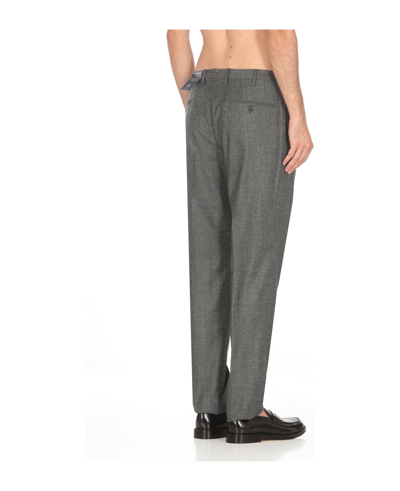 Incotex Wool Pants - Grey