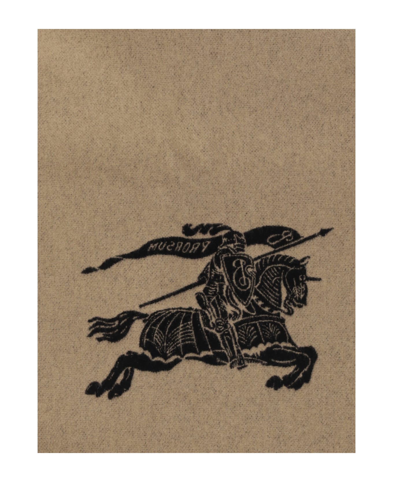 Burberry Scarf - Camel/black