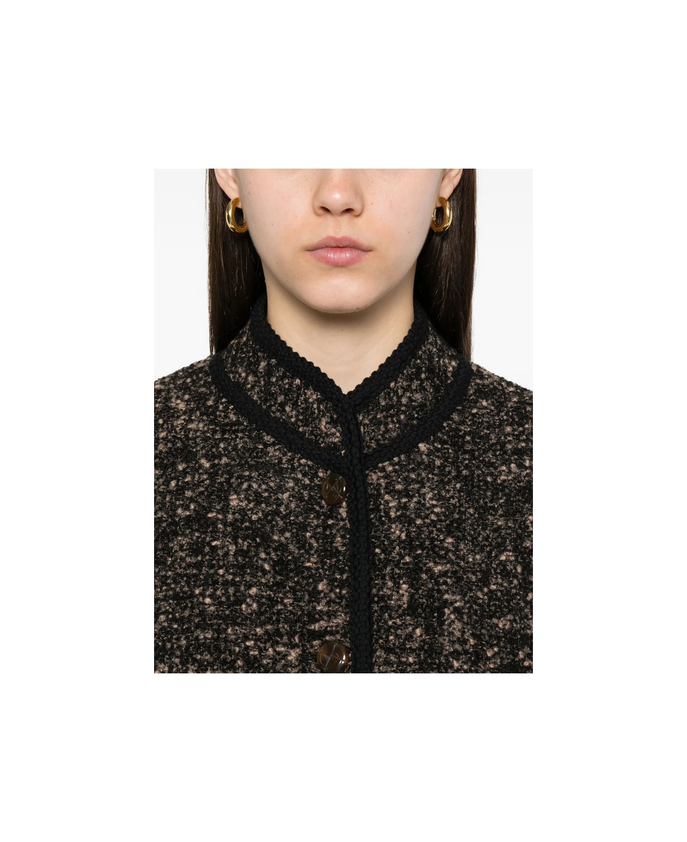 Blazé Milano Outerwear - BROWN/BLACK