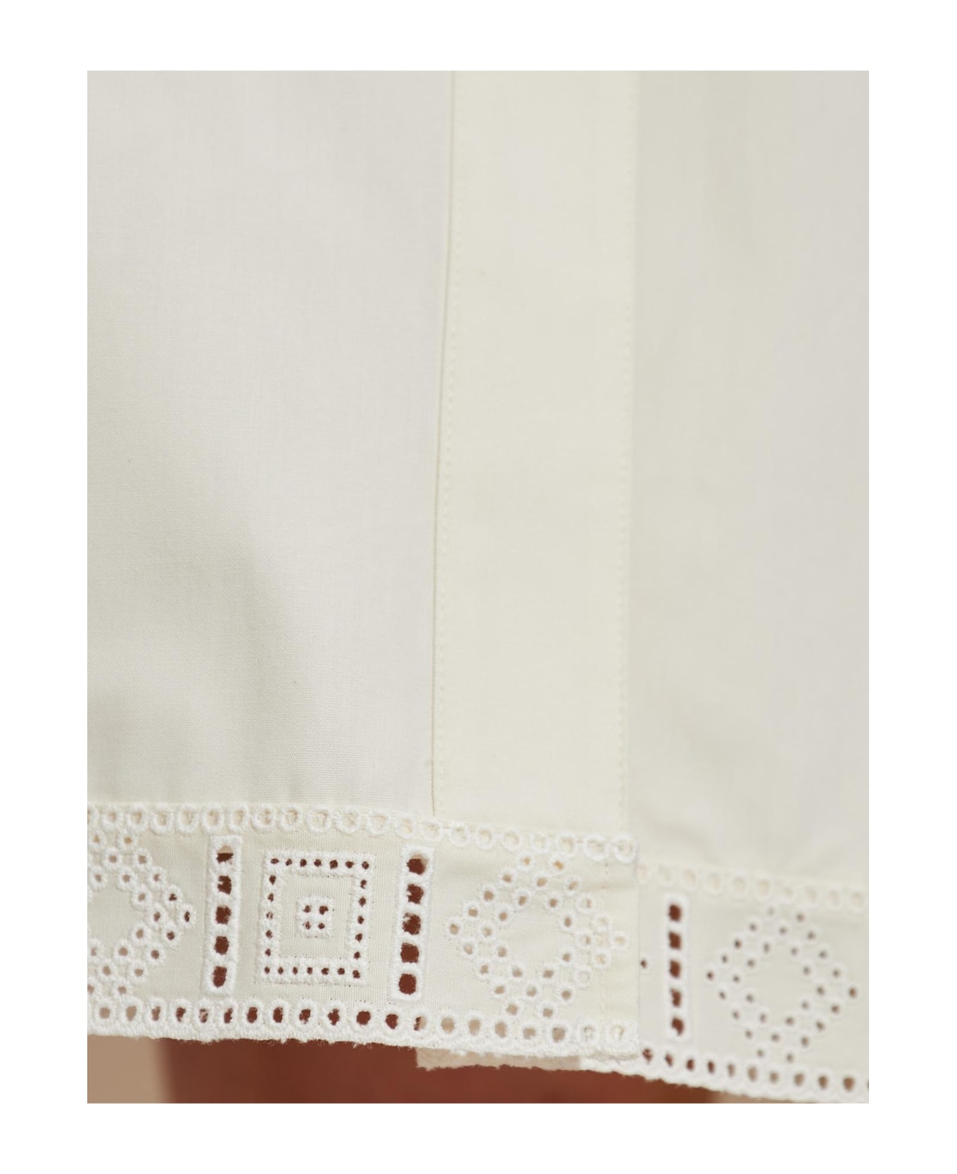 Lanvin Dress With Drawstring Waist - NEUTRALS