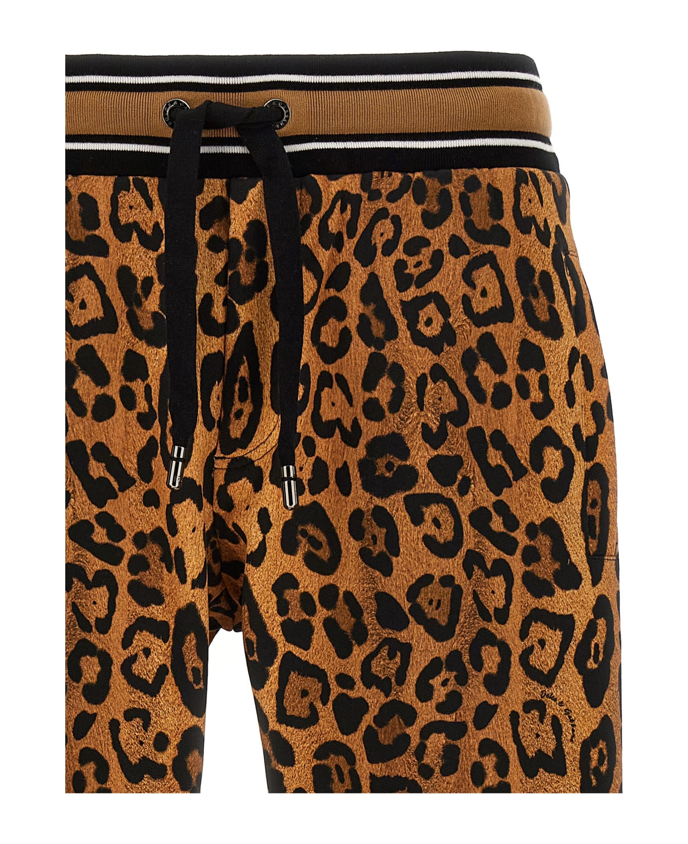 Dolce & Gabbana Animal Print Mini Trousers - Multicolor