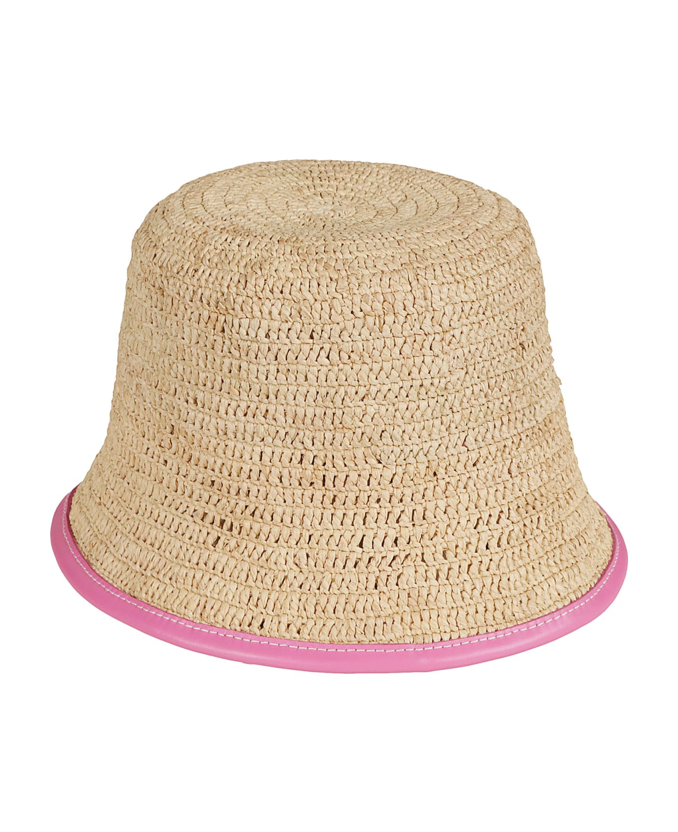 Jacquemus Le Bob Soli Bucket Hat - Neon pink