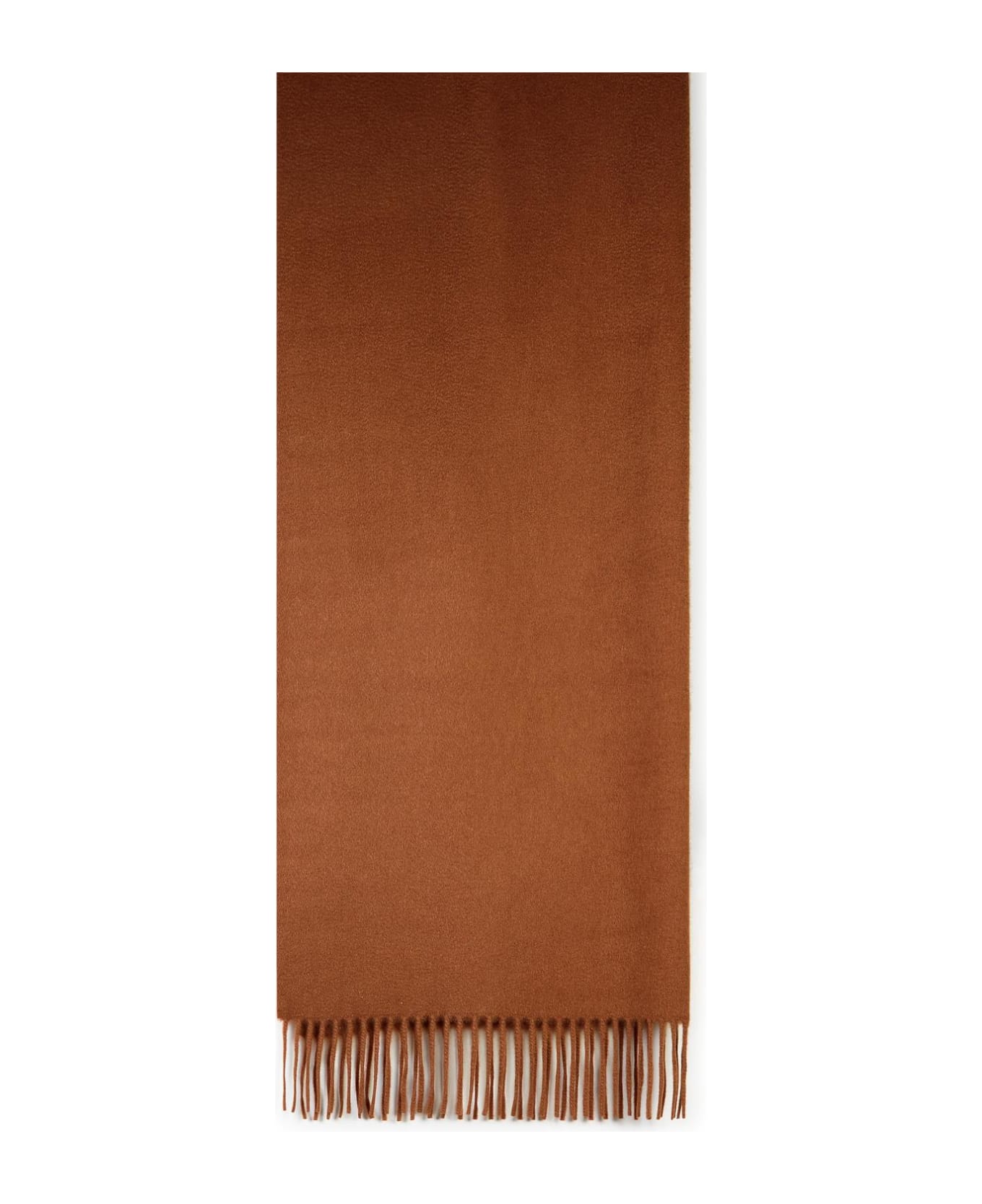 Max Mara 'baci' Light Brown Chasmere Scarf - Brown