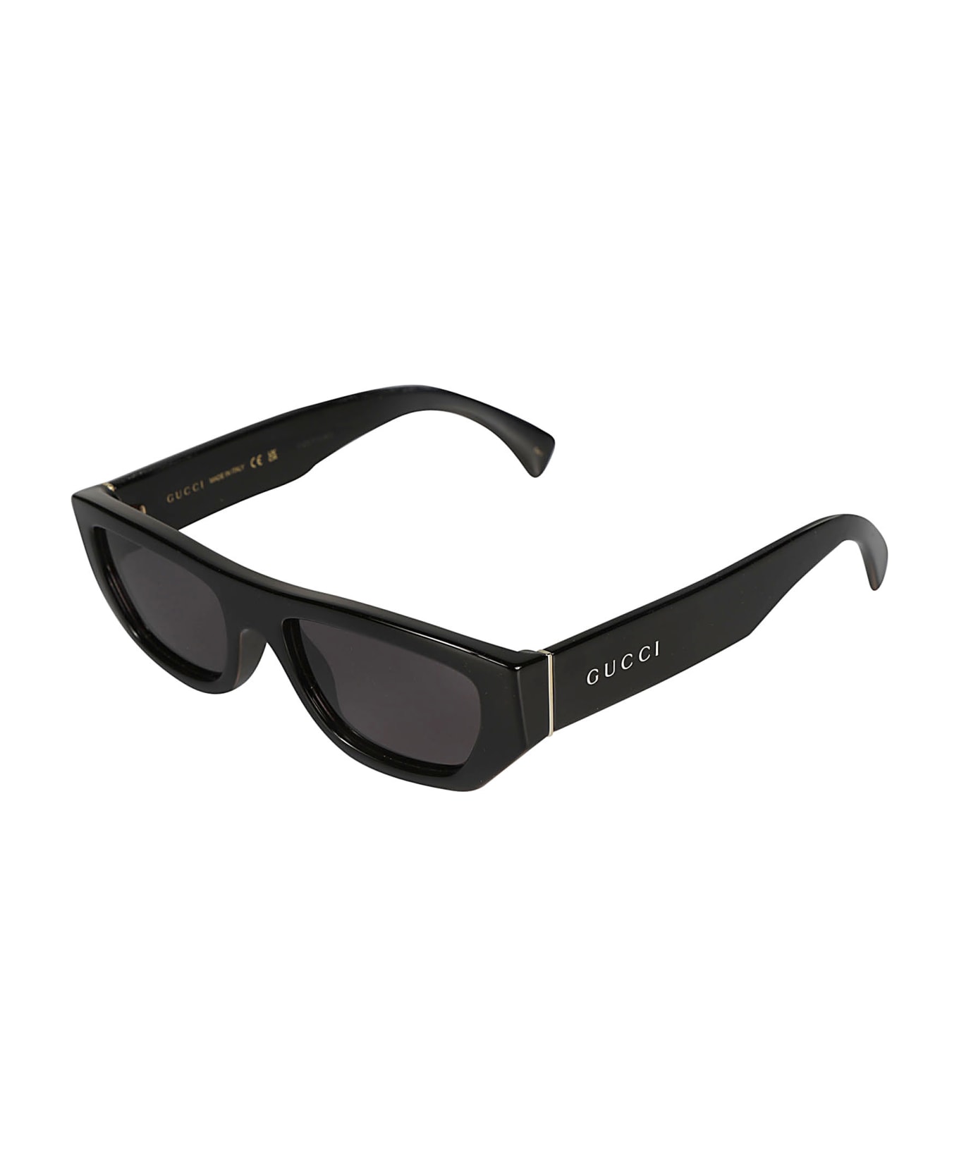 Gucci Eyewear High Bridge Wayfarer Sunglasses - Black/Grey