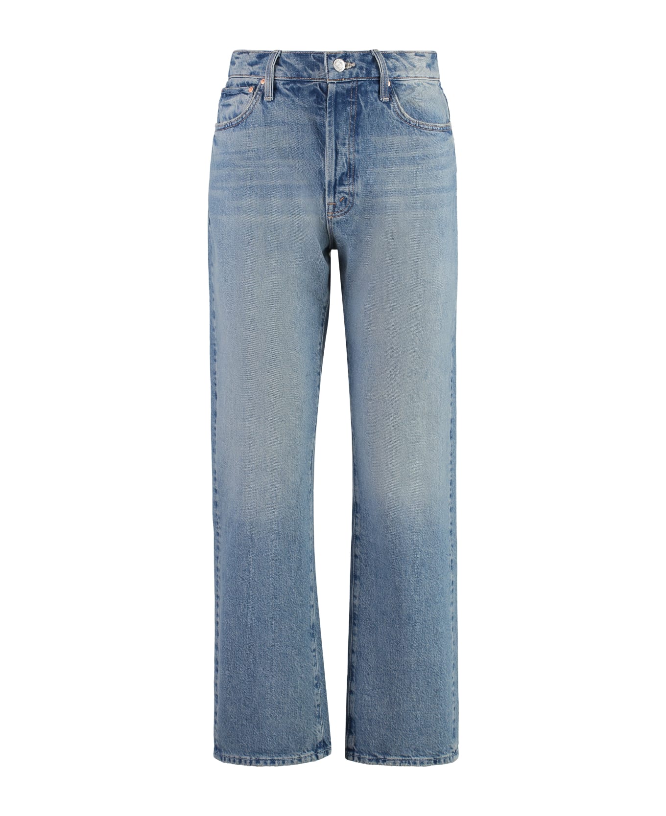 Mother The Ditcher Hover Cropped Jeans - Denim