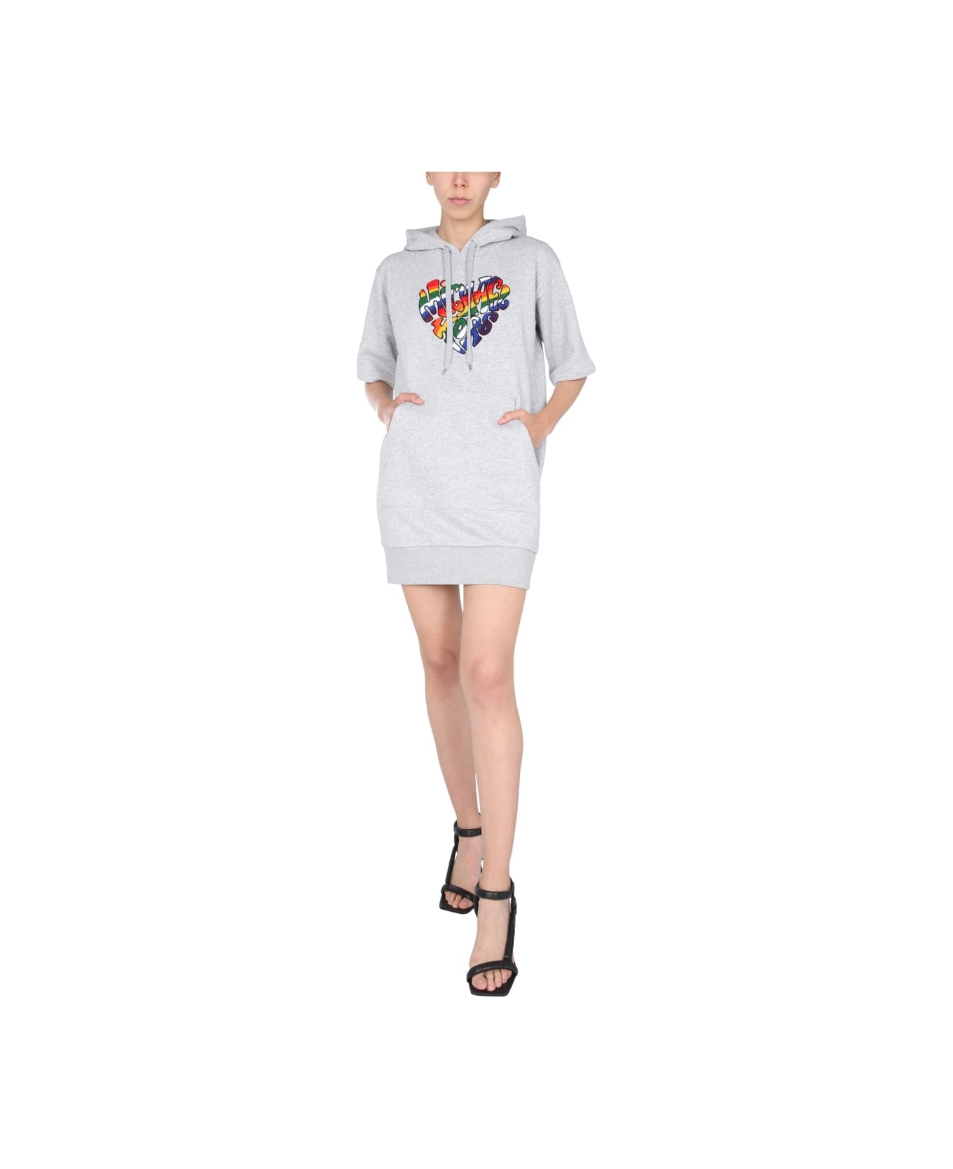 Michael Kors Dress With Pride Heart Logo - GREY