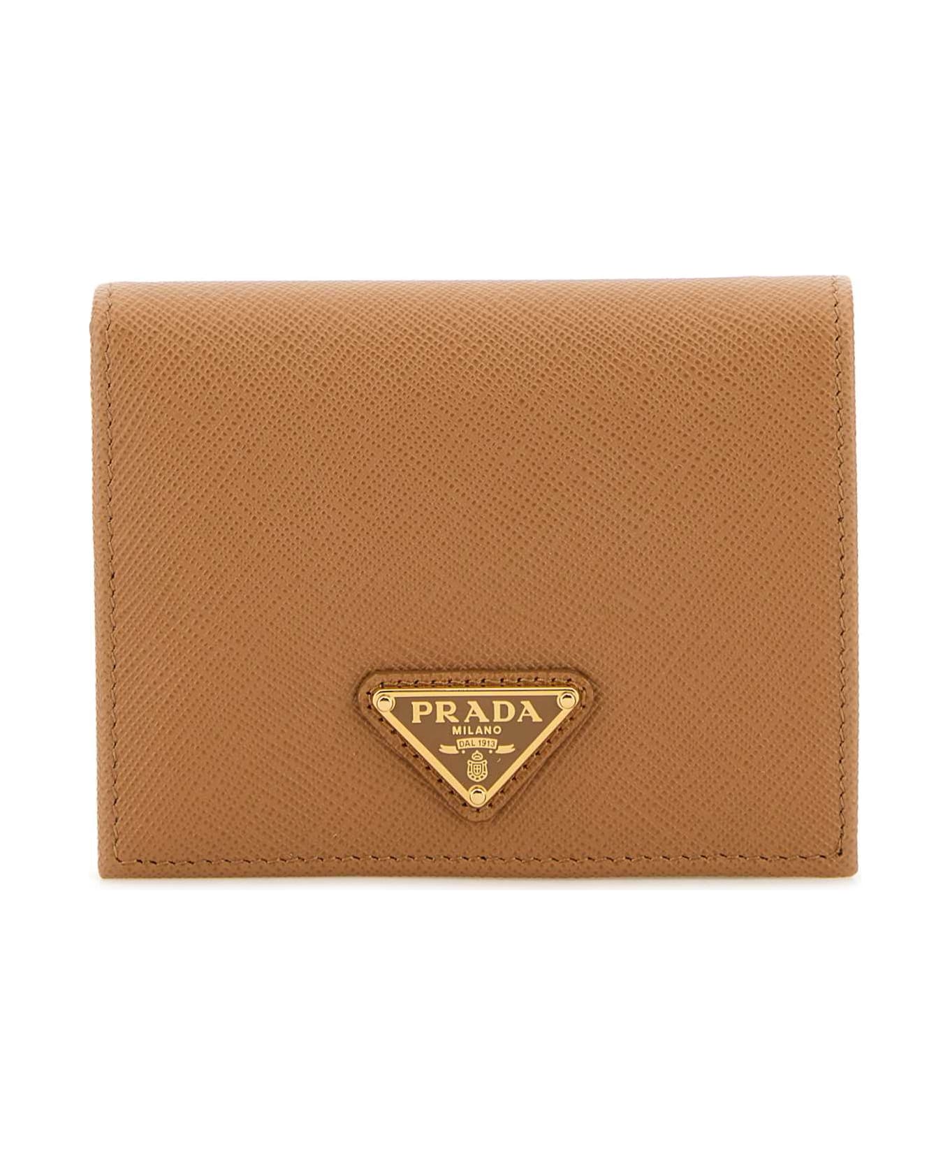 Prada Sand Leather Wallet - NATURALE 財布