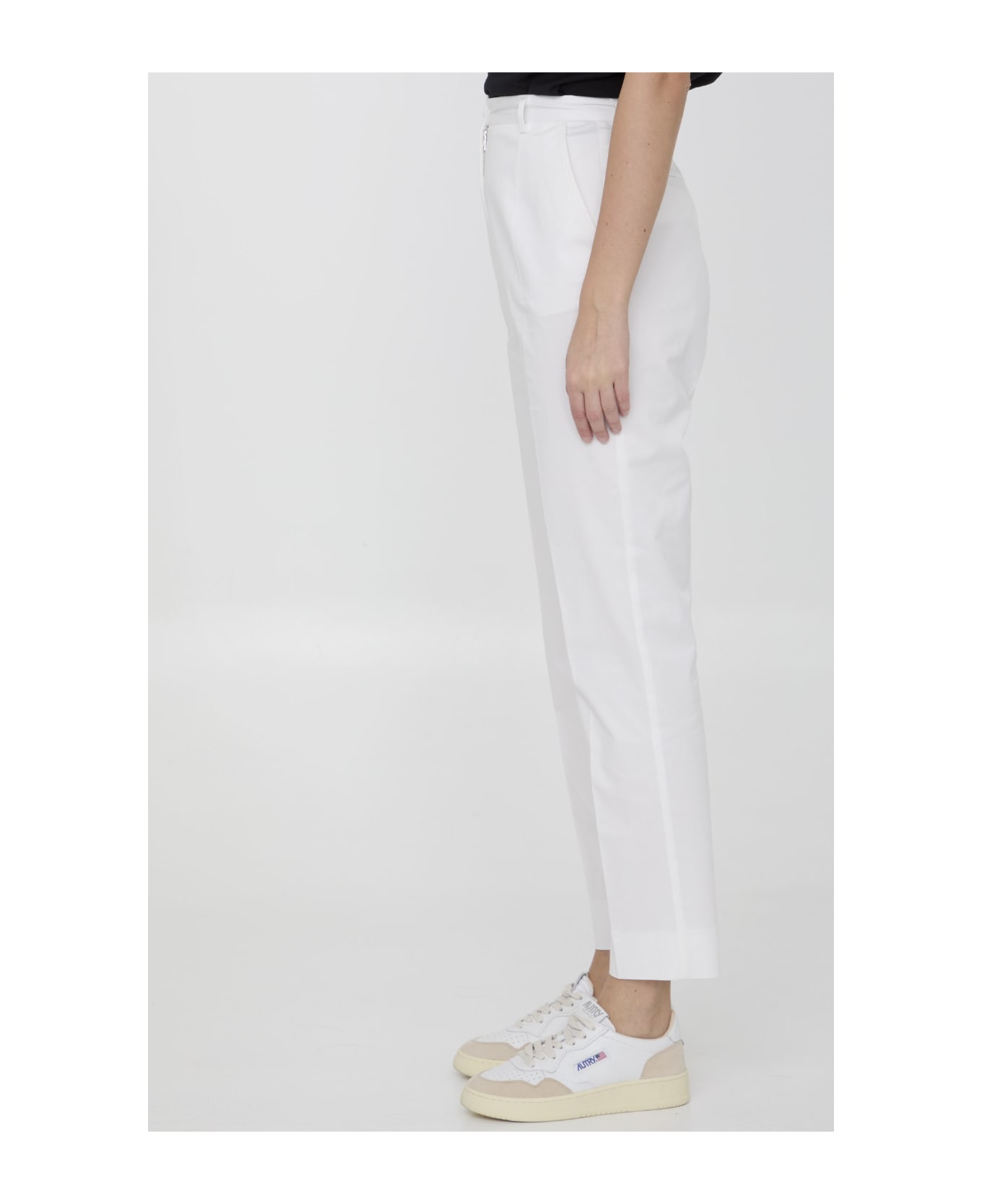 Dolce & Gabbana Cotton Pants - WHITE