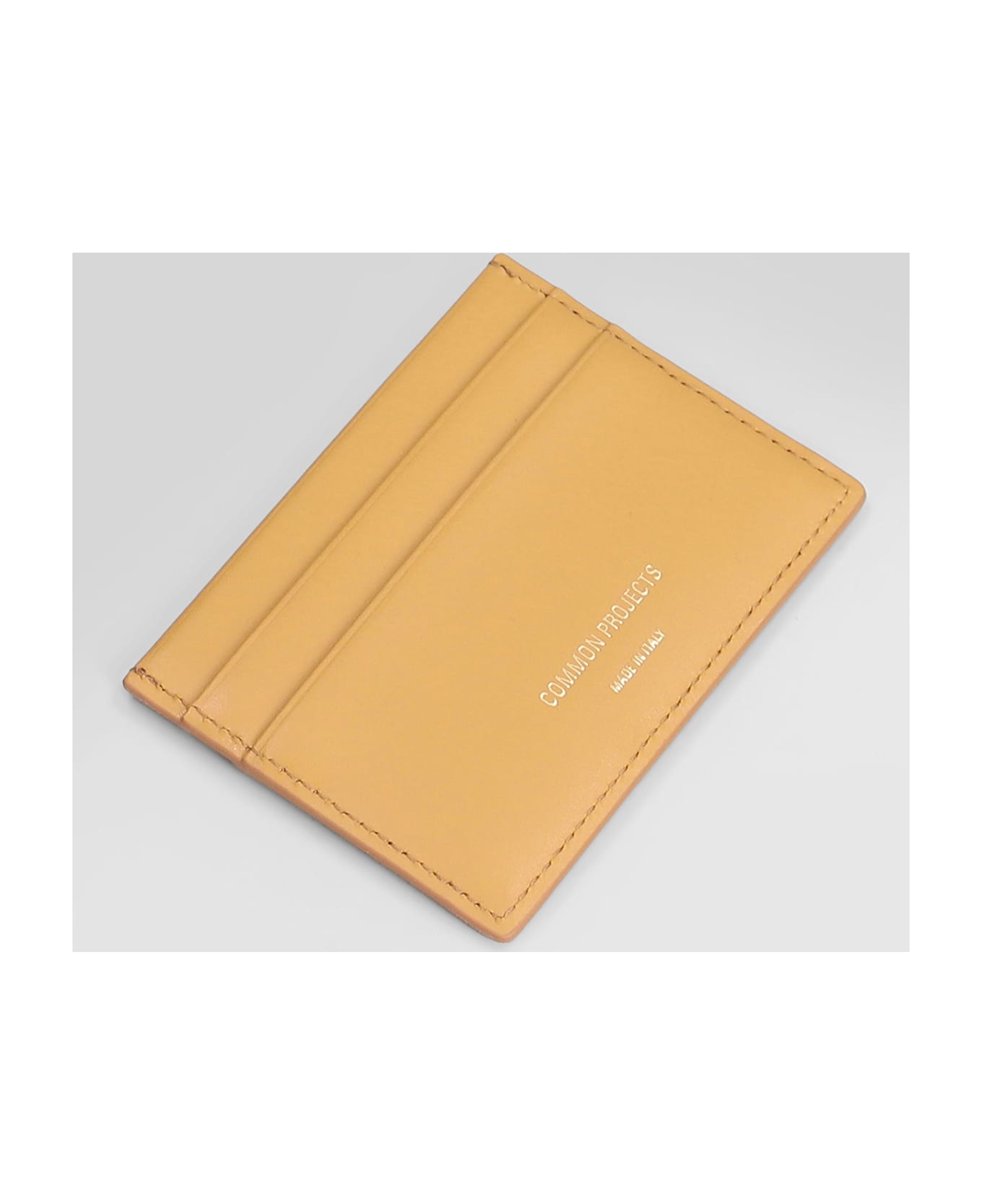 Common Projects Wallet In Camel Leather - Camel