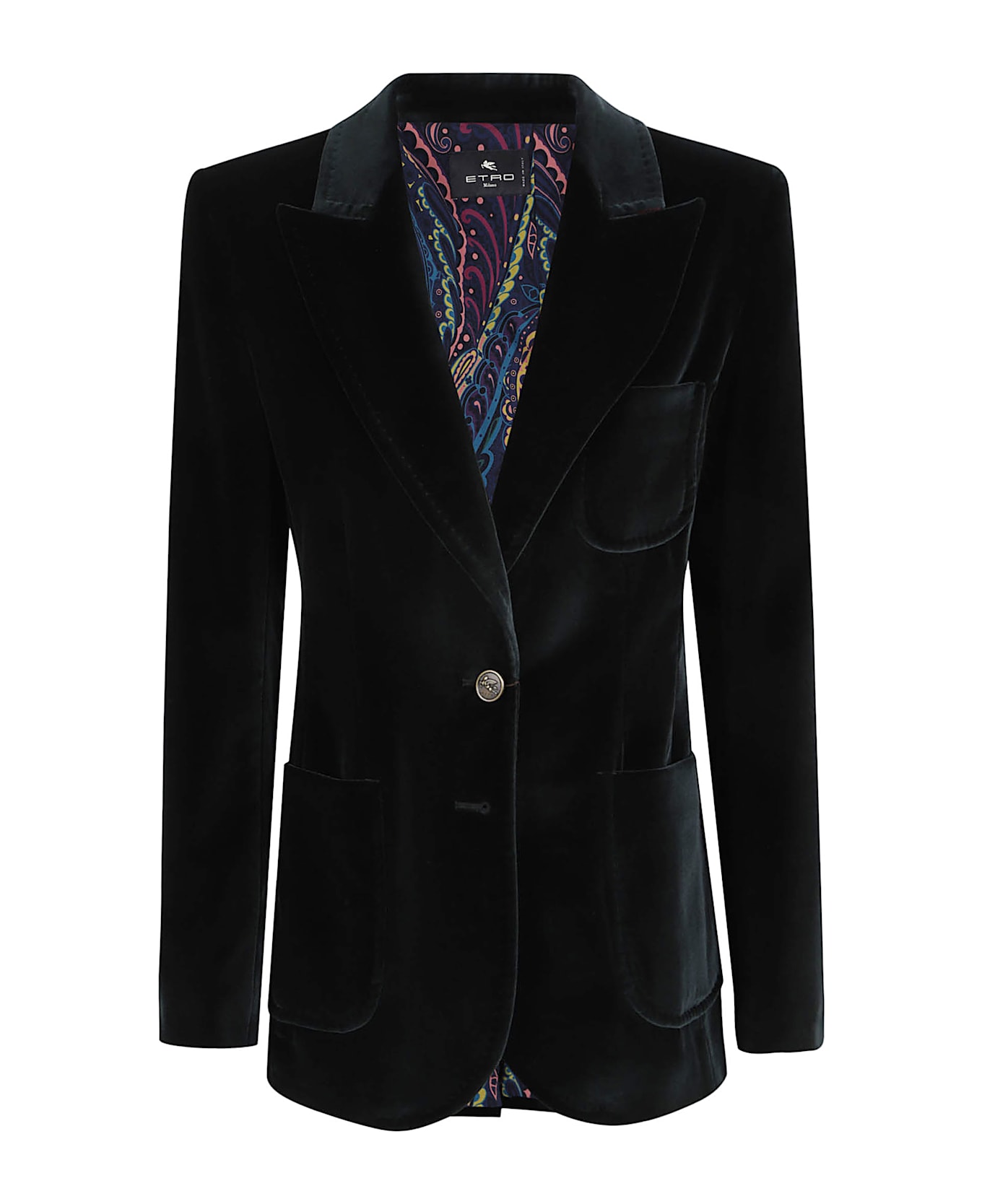 Etro Jackets Woman - Verdone Scurissimo