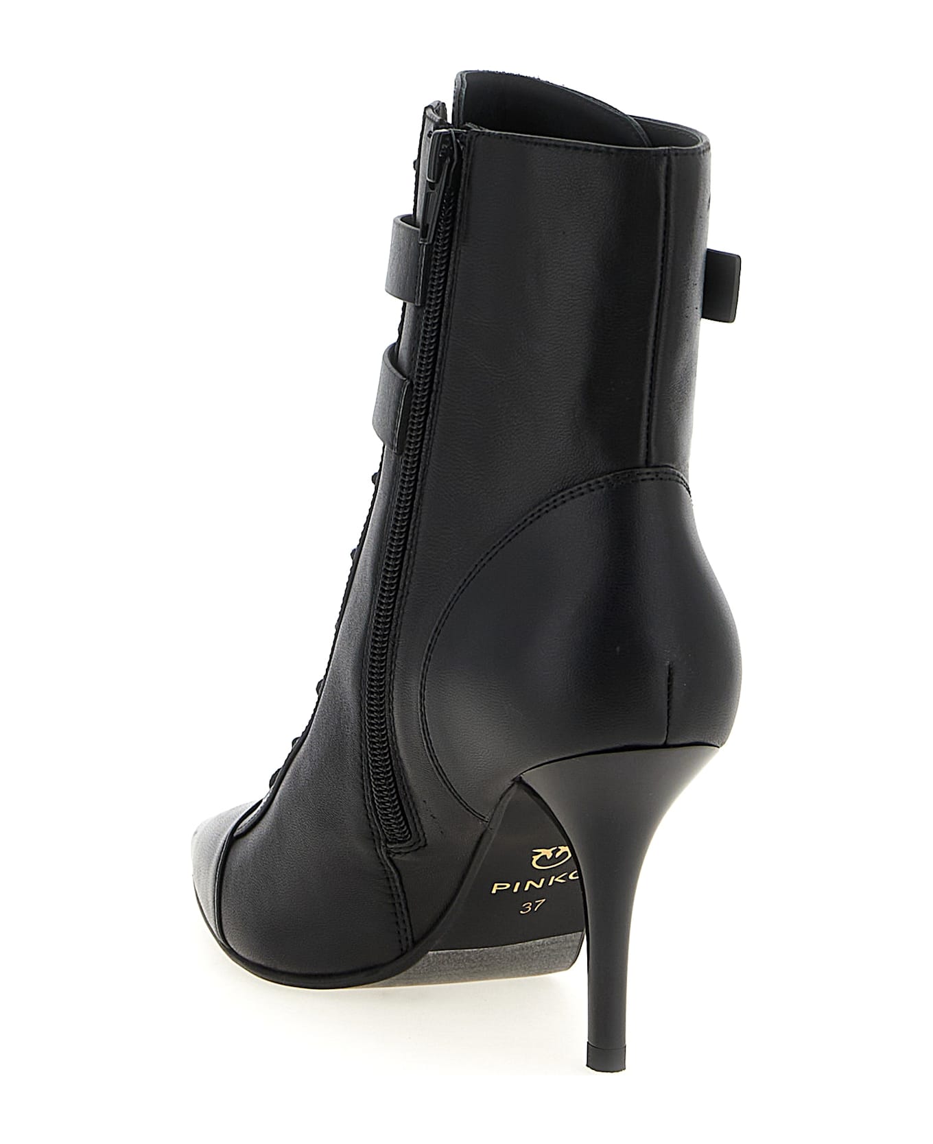 Pinko 'lucy 27' Ankle Boots - Black  
