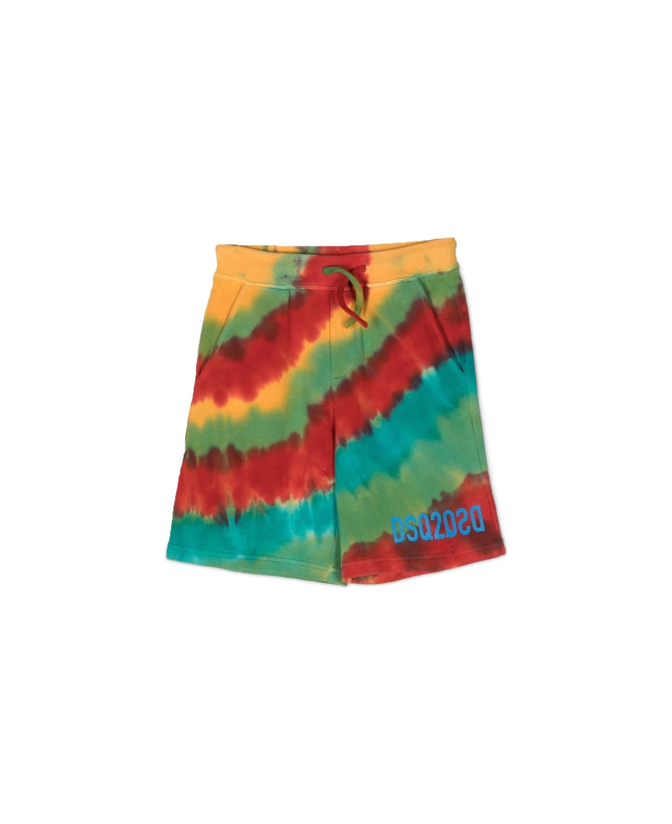 Dsquared2 Oversized Bermuda Shorts - MULTICOLOUR ボトムス