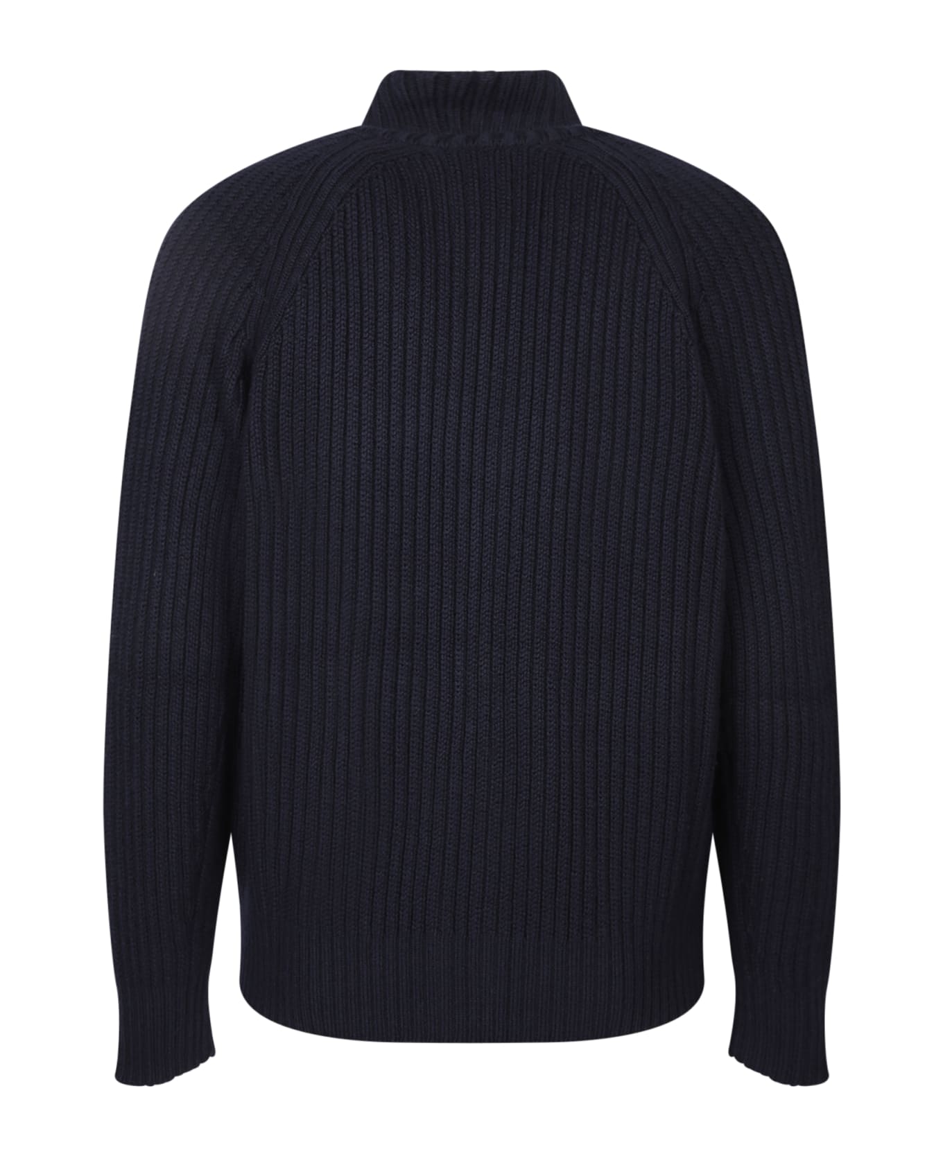 Tom Ford Blue Cashmere Blend Fullzip Sweater - Blue