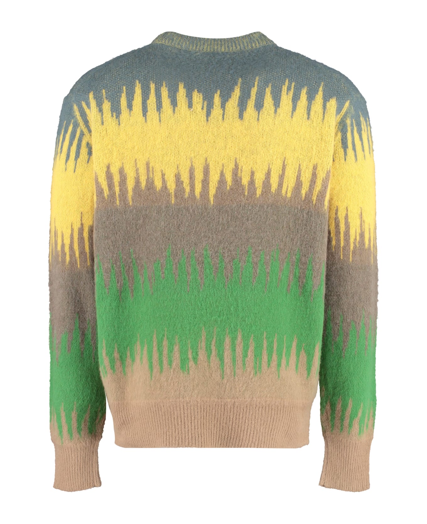 Piacenza Cashmere Crew-neck Wool Sweater - Multicolor ニットウェア