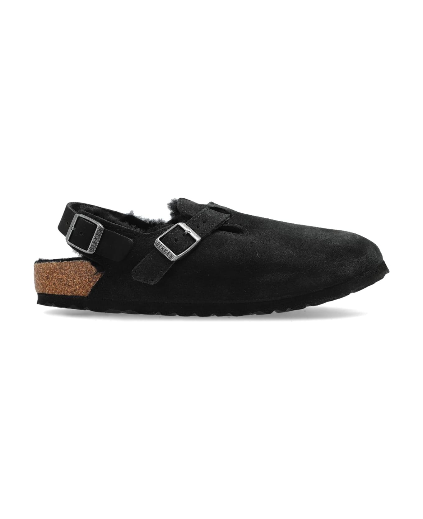 Birkenstock Shoes Tokio Inside Shearling - BLACK
