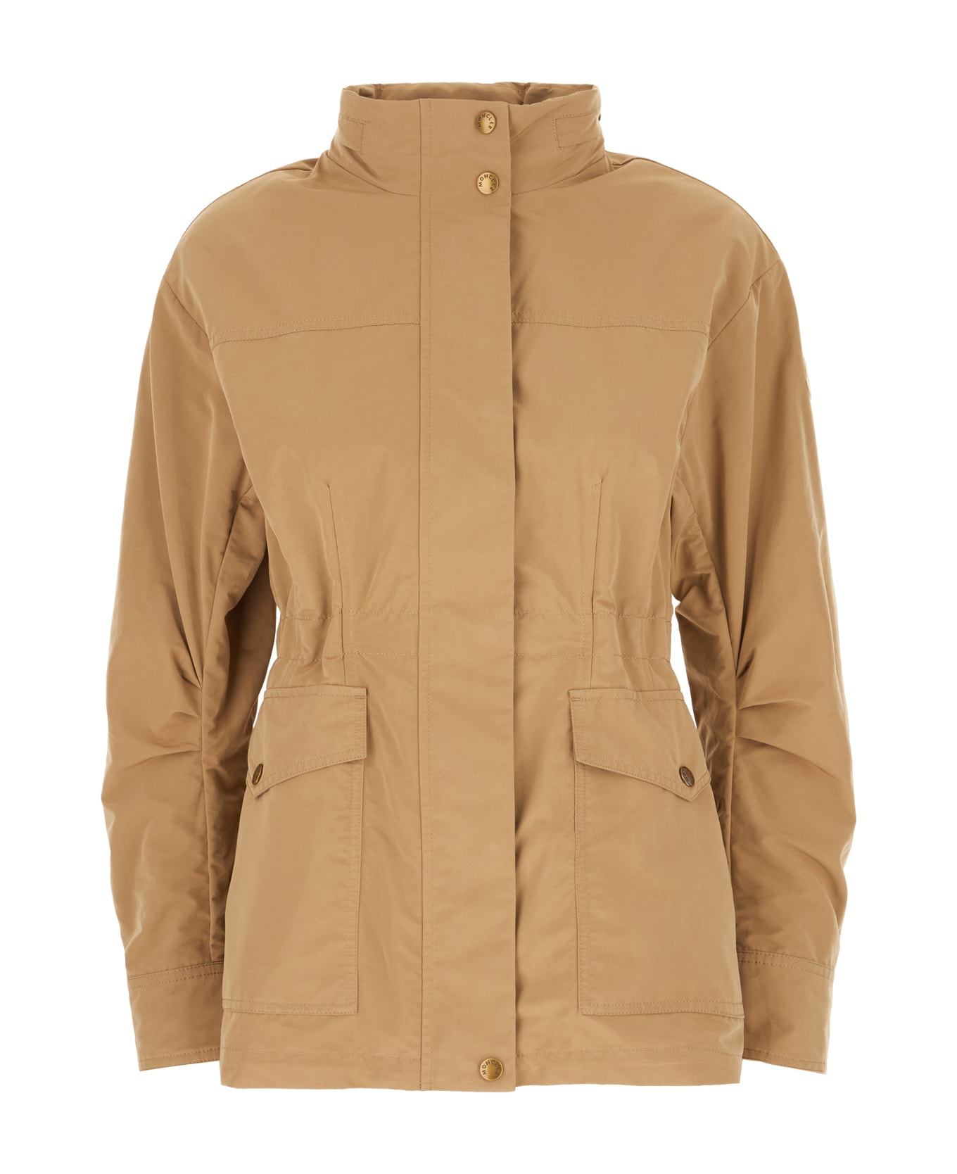 【送料&関税込】Moncler Camel Polyester Bland Jacket Moncler Camel Polyester Bland Jacket | italist