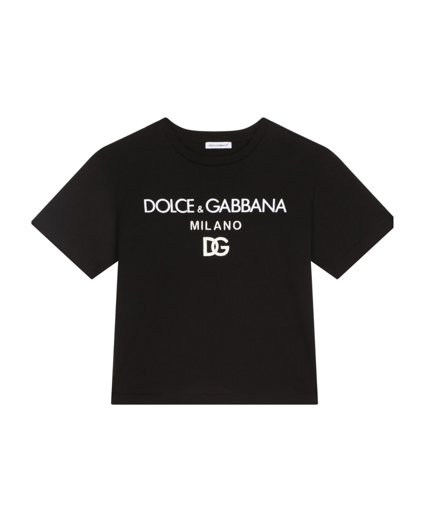 Dolce & Gabbana T Shirt Manica Corta - Nero
