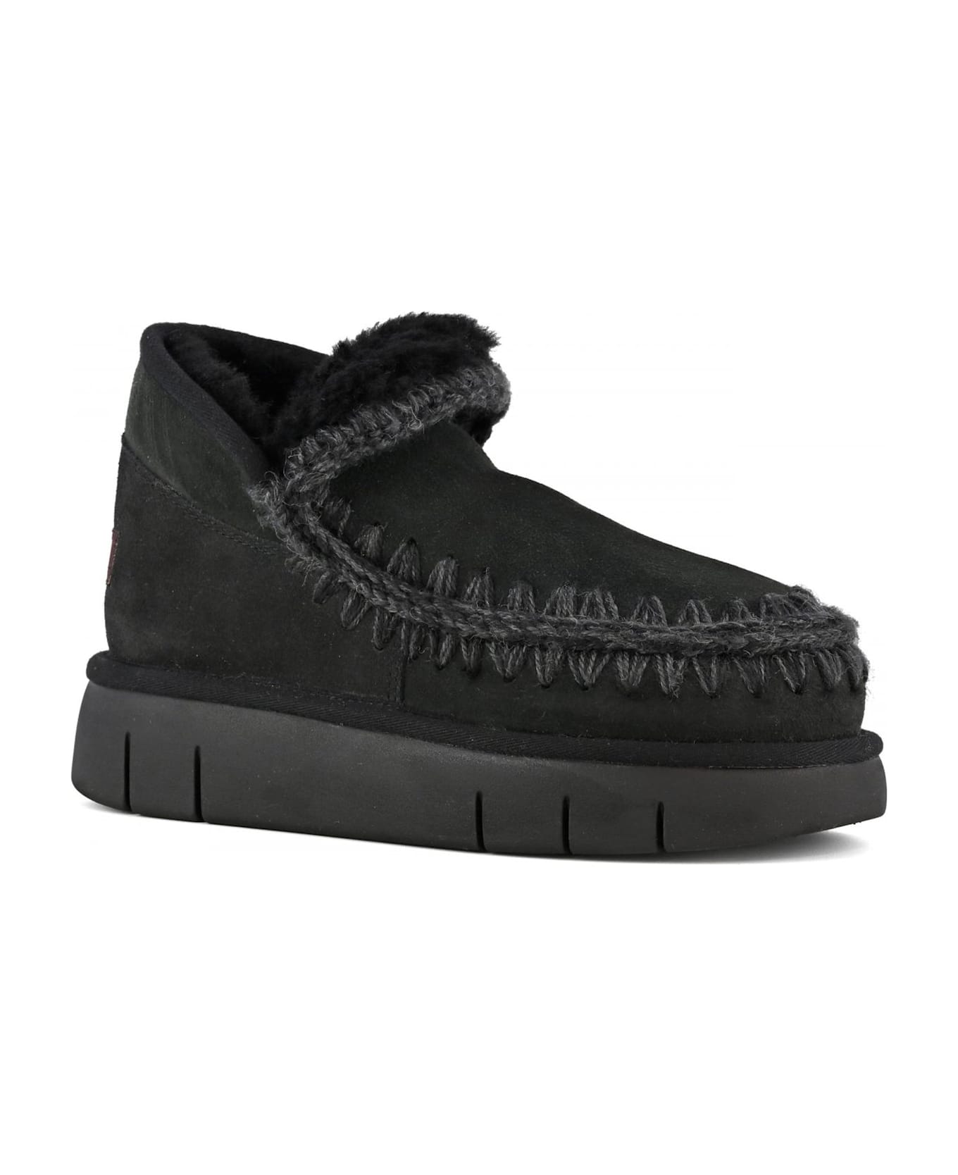 Mou Black Eskimo Bounce Sneaker - Black