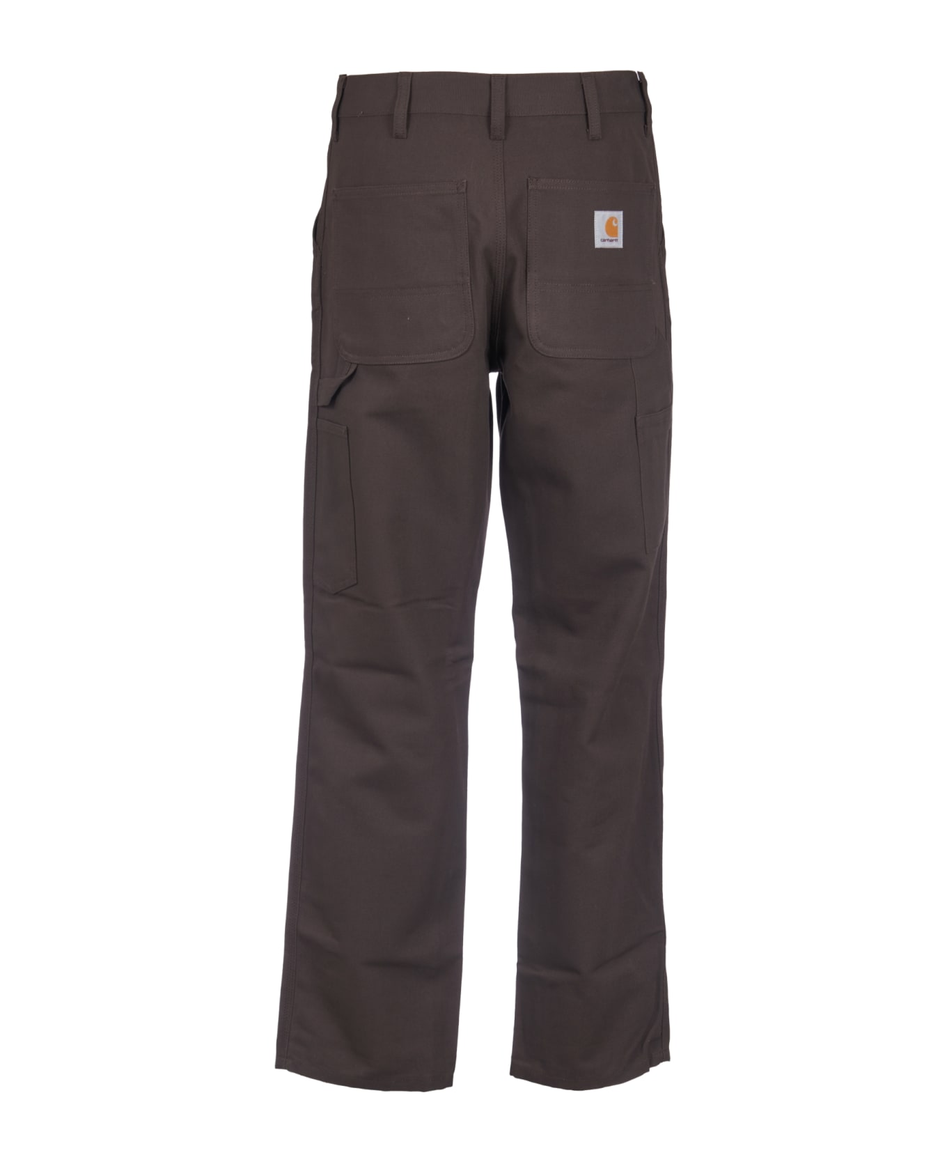 Carhartt Button Fitted Trousers - Tobacco