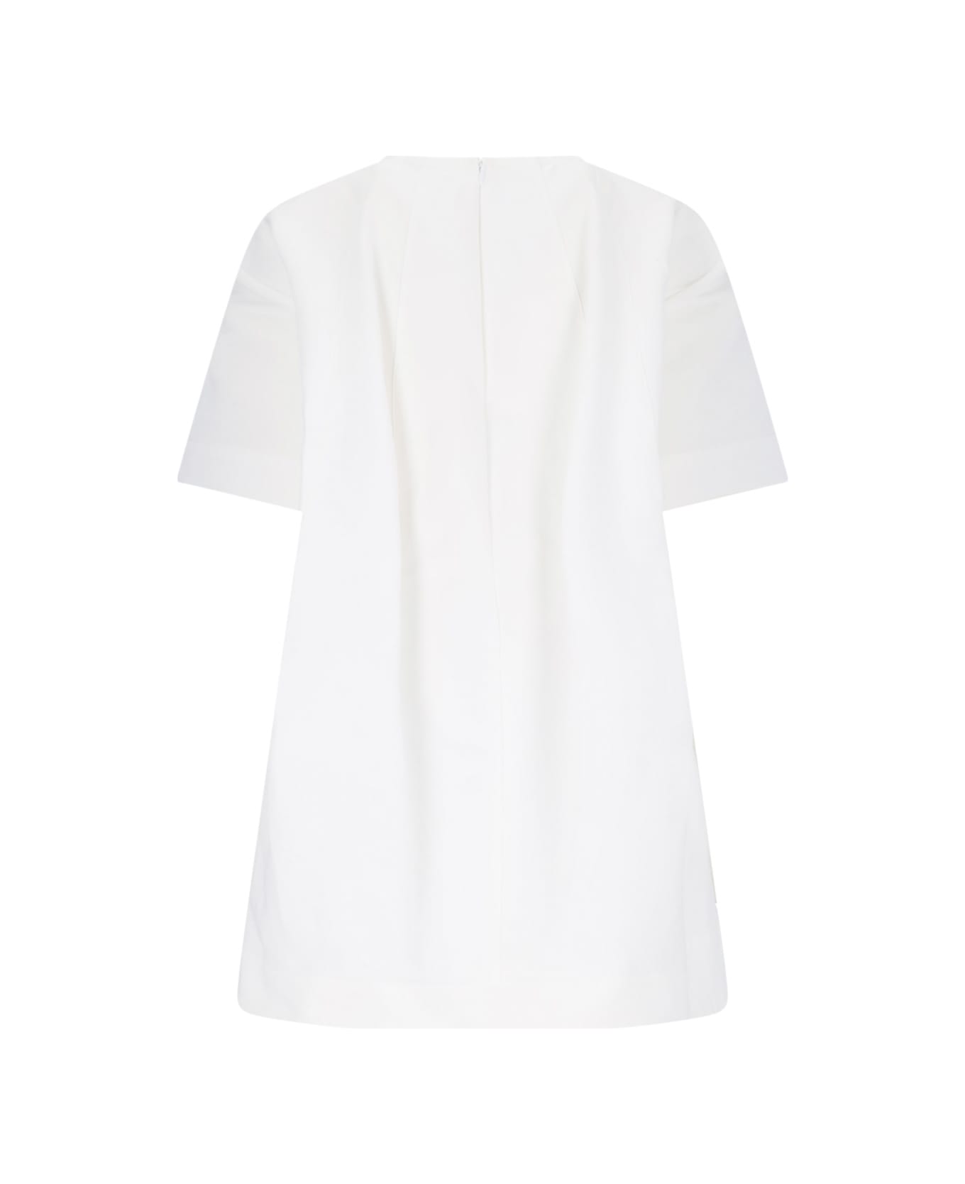 Marni 'cocoon' Mini Dress - White