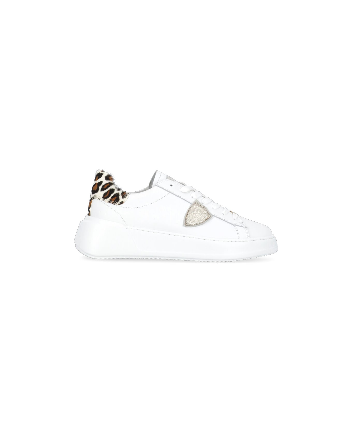 Philippe Model Tres Temple Low Sneakers - White スニーカー