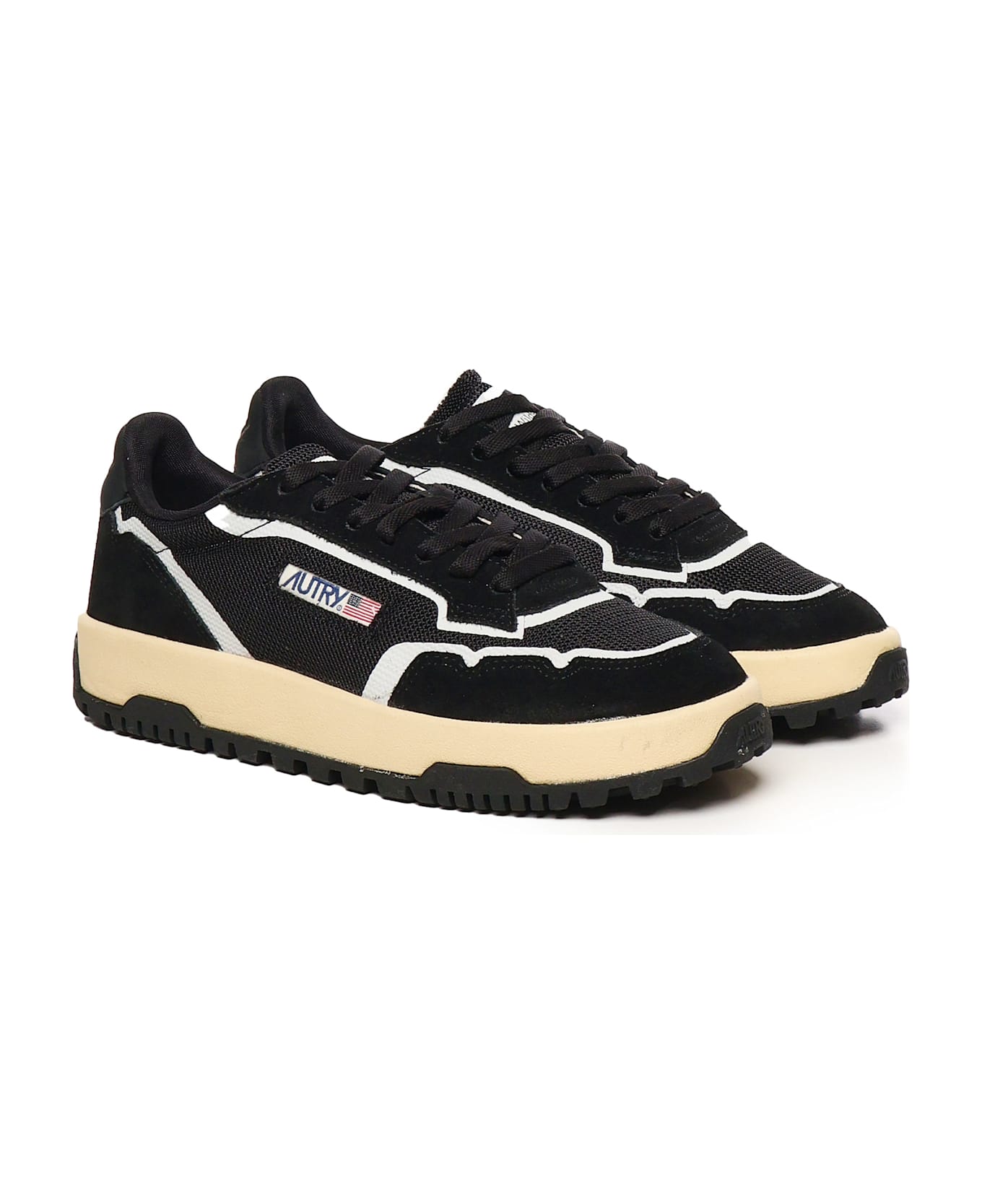 Autry Wildpace Low Top Sneakers - Black