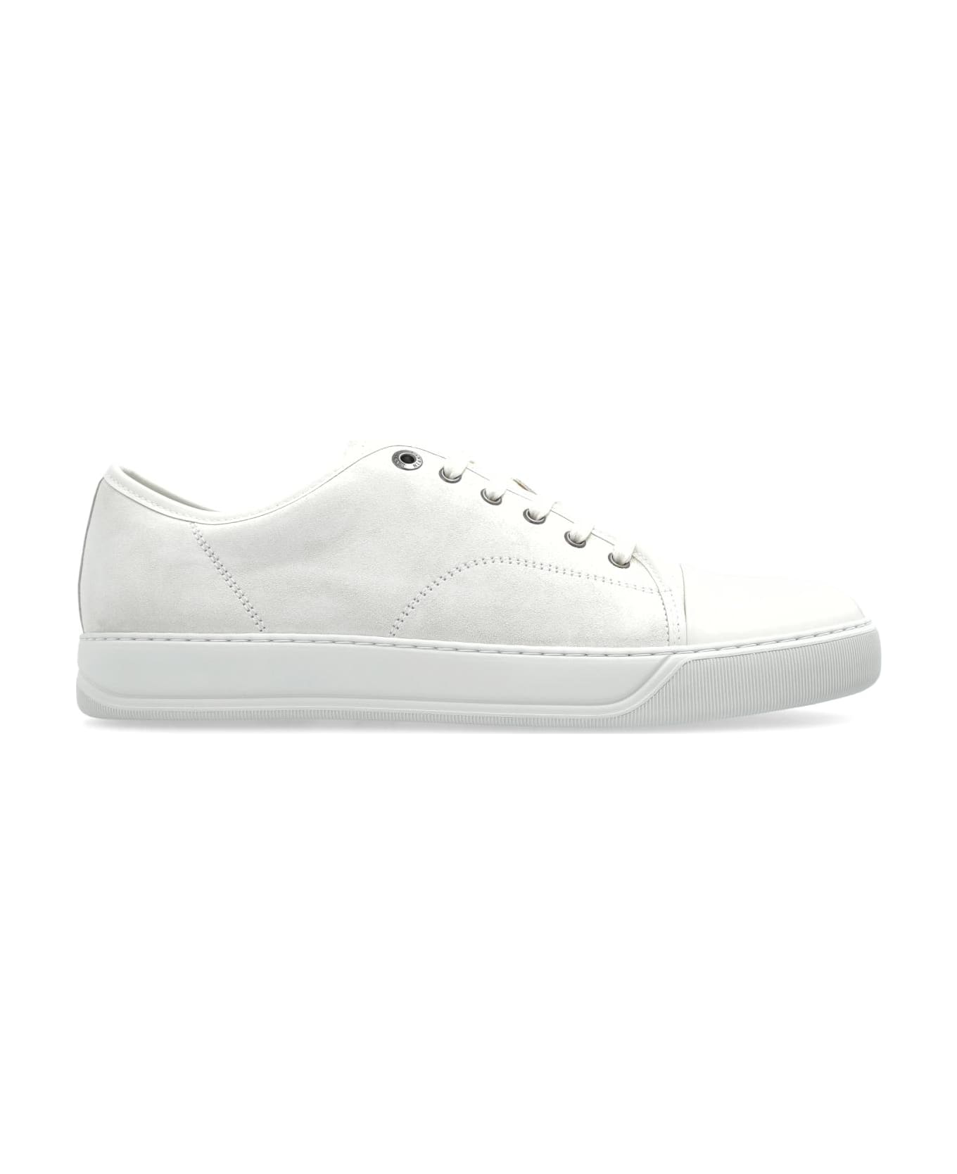 Lanvin Suede Sneakers - Ecru